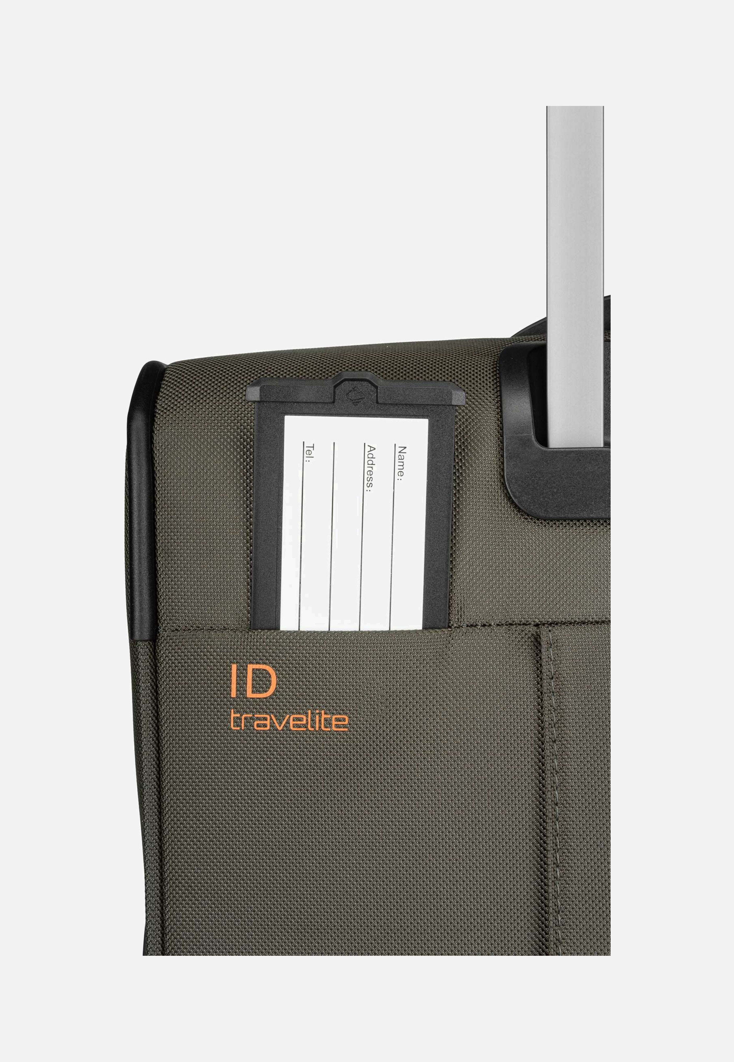 travelite Crosslite 4w Trolley S Oliv Koffer