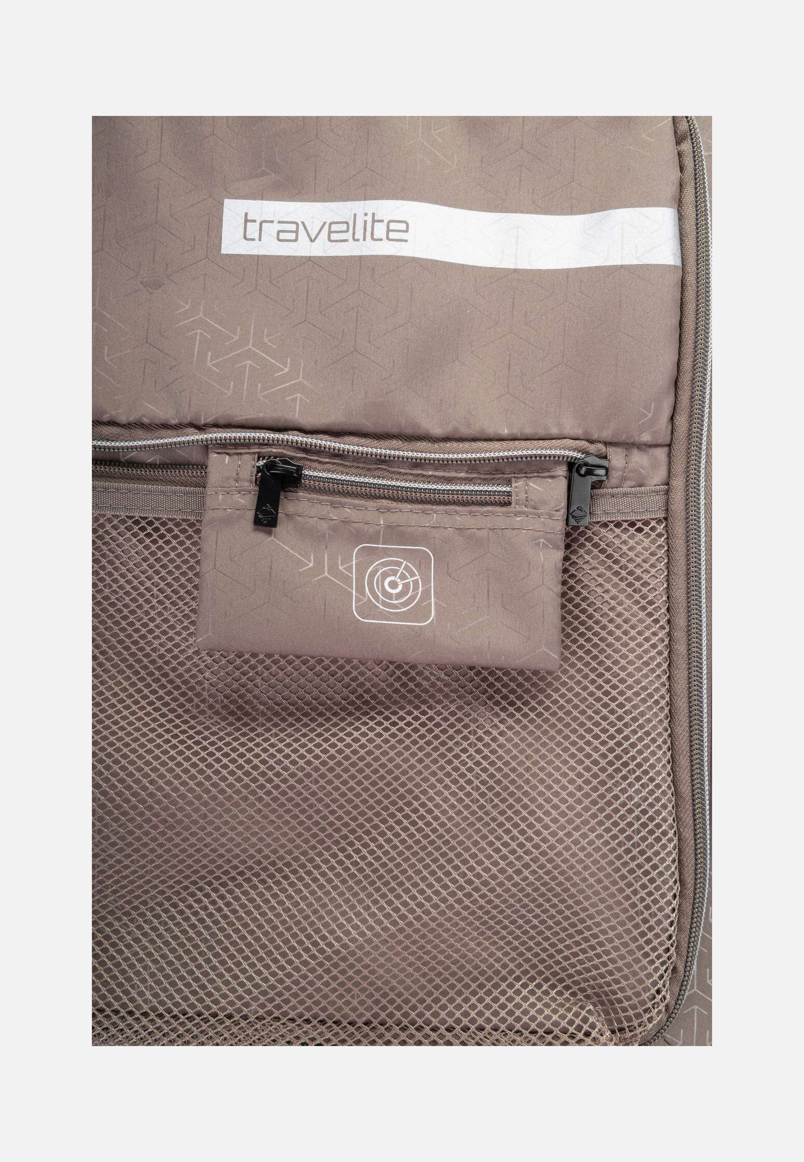 travelite Crosslite 4w Trolley S Schwarz Koffer