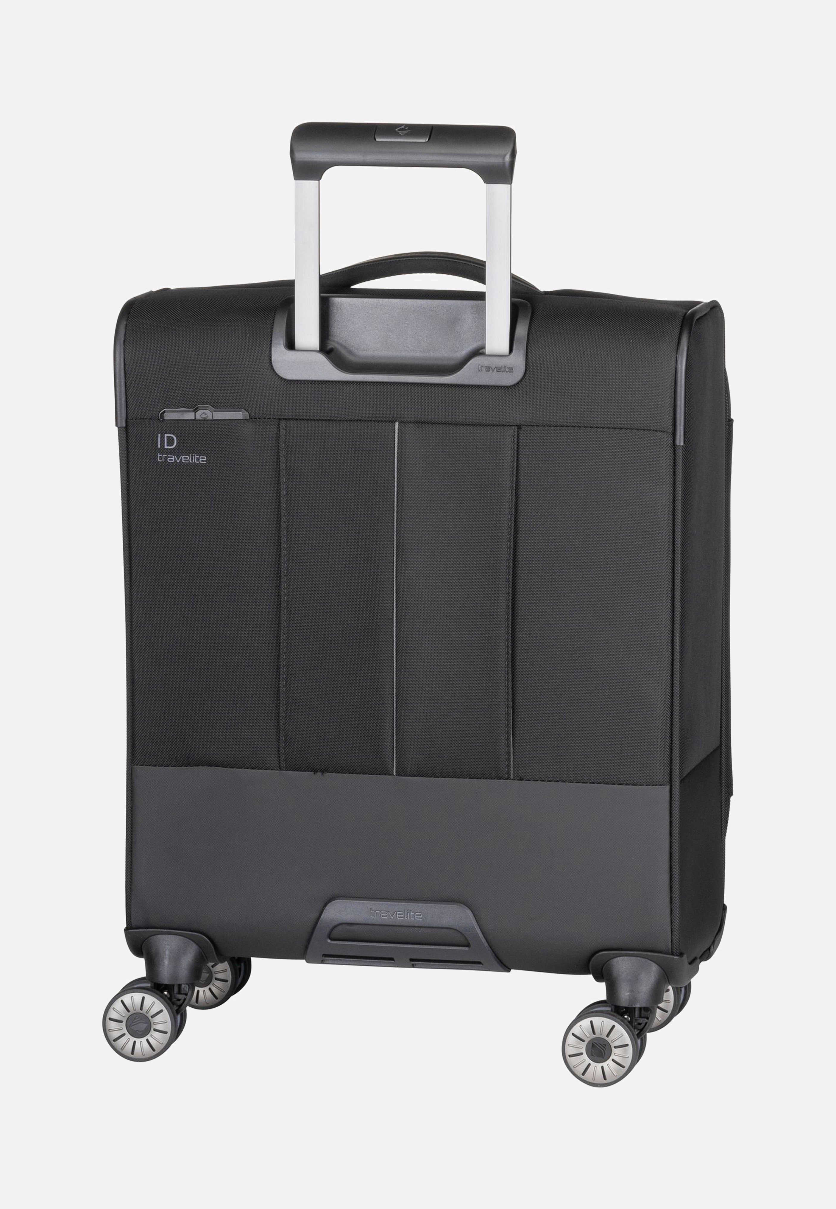 travelite Crosslite 4w Trolley S Schwarz Koffer