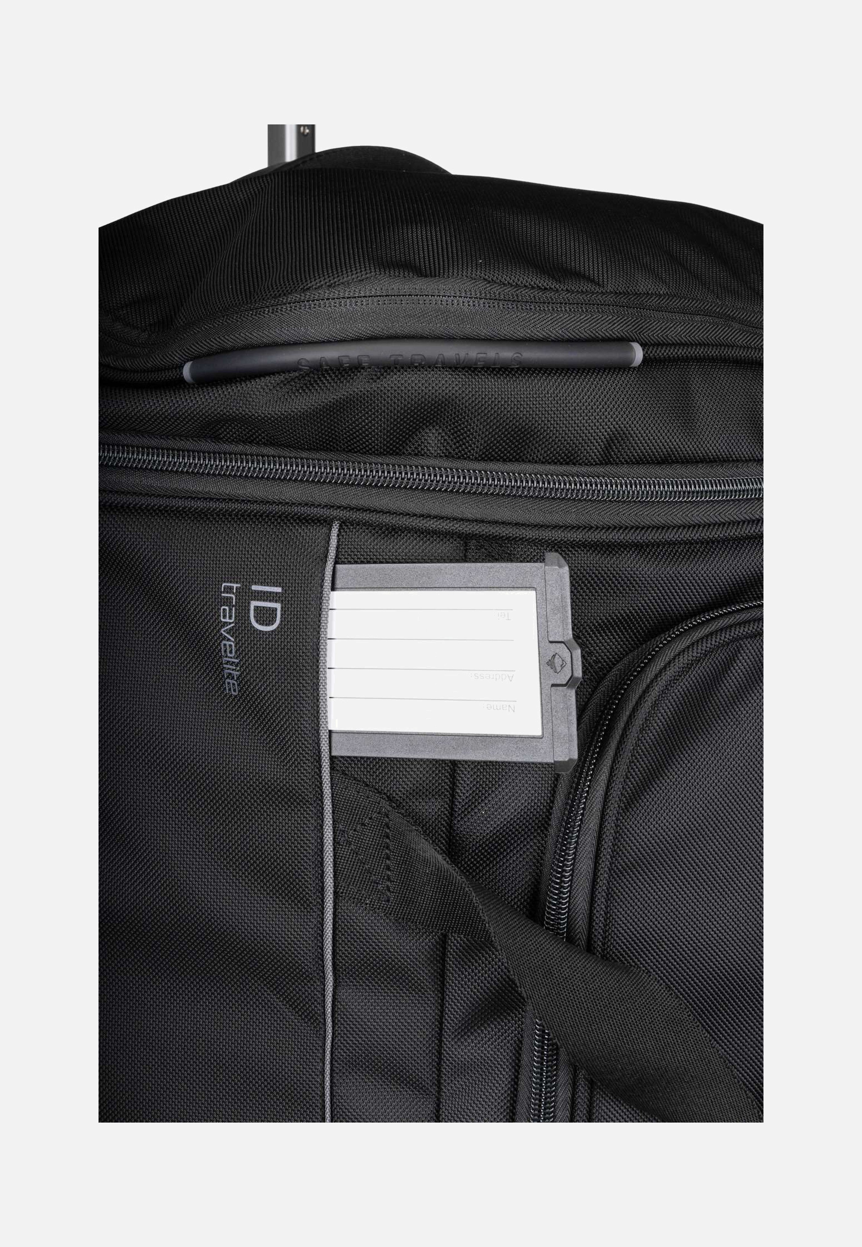 travelite Crosslite L Schwarz Reisetasche