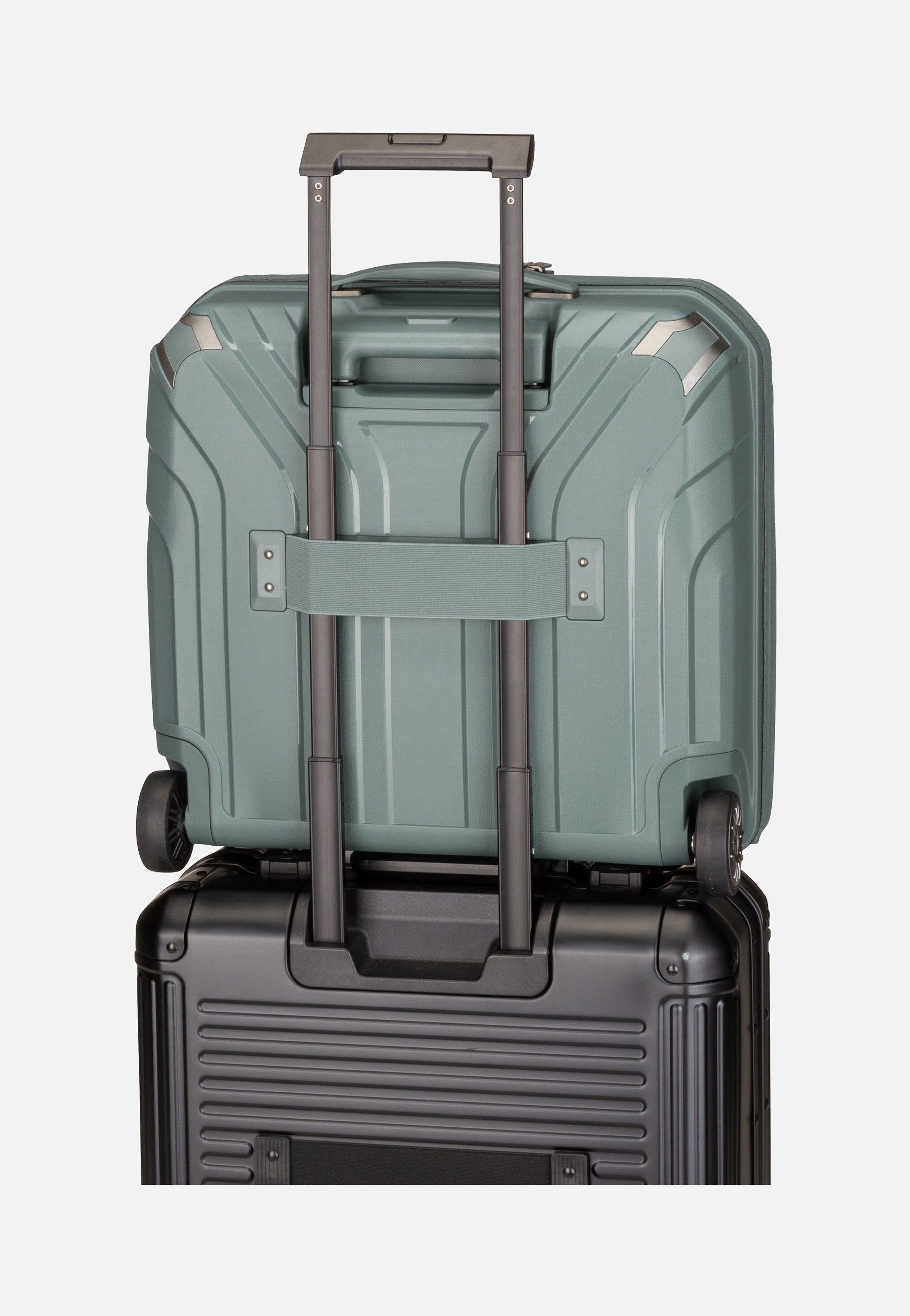 travelite Elvaa Businesswheeler Blaugrau Pilotenkoffer