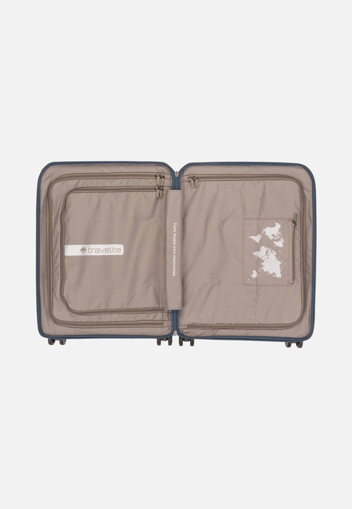 travelite Mooby 4w Trolley S Marine Koffer