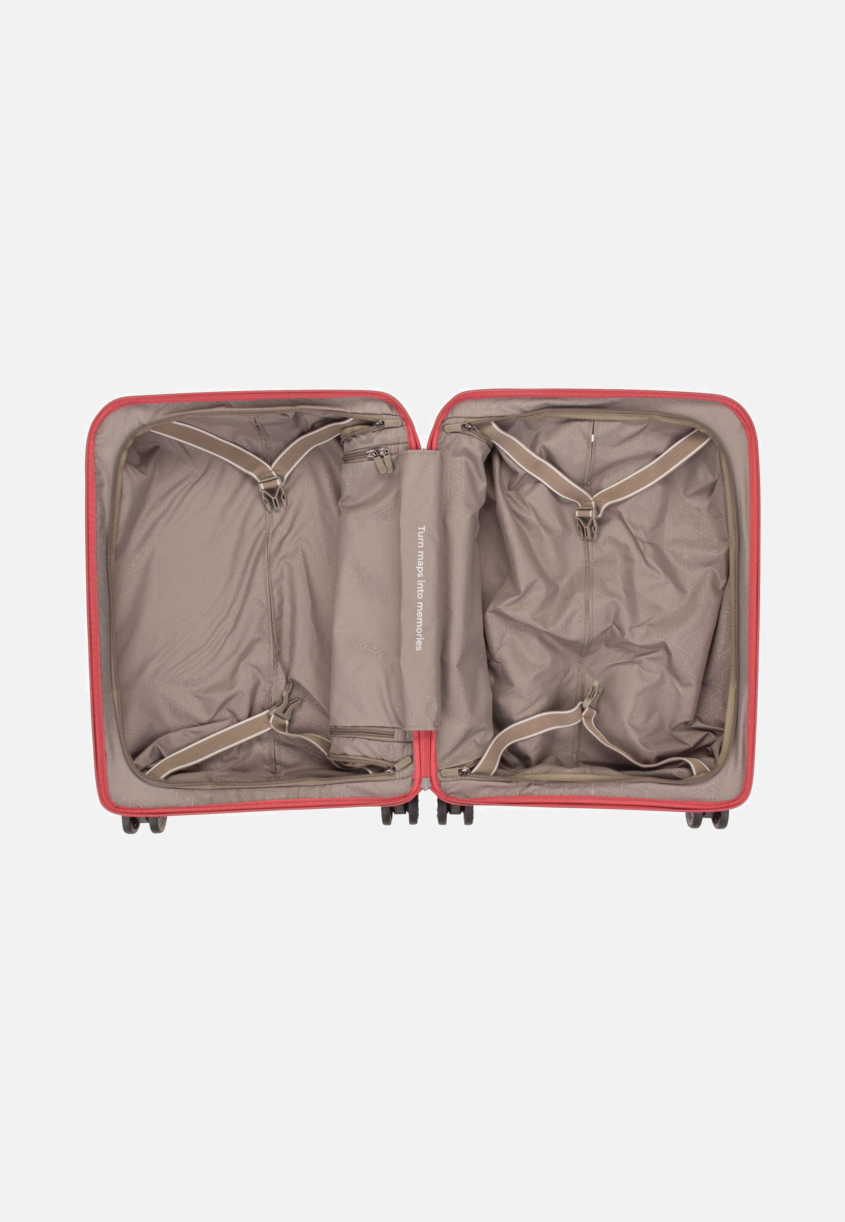travelite Mooby 4w Trolley S Rot Koffer
