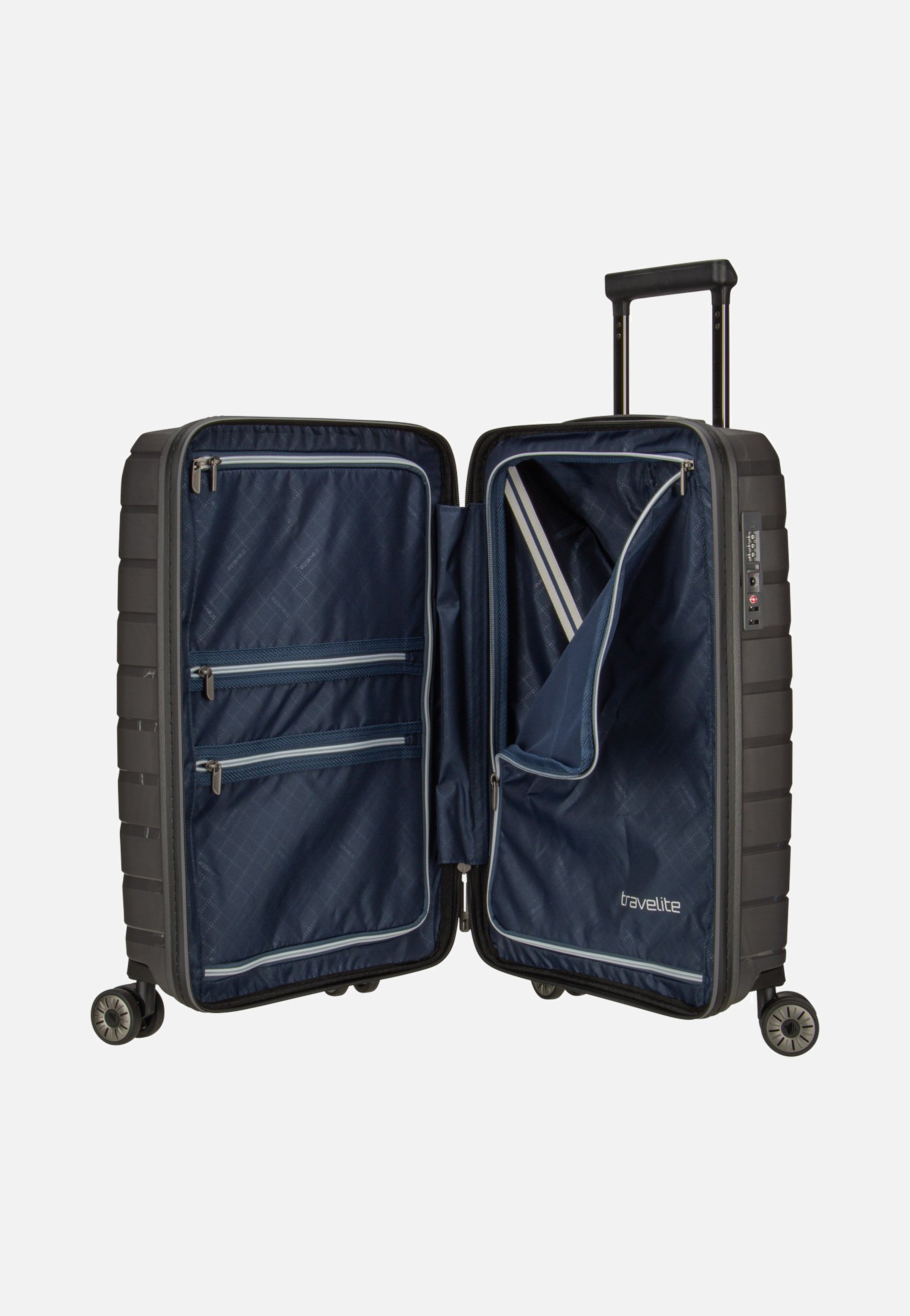 travelite Air Base Trolley 4W S Anthracite Koffer