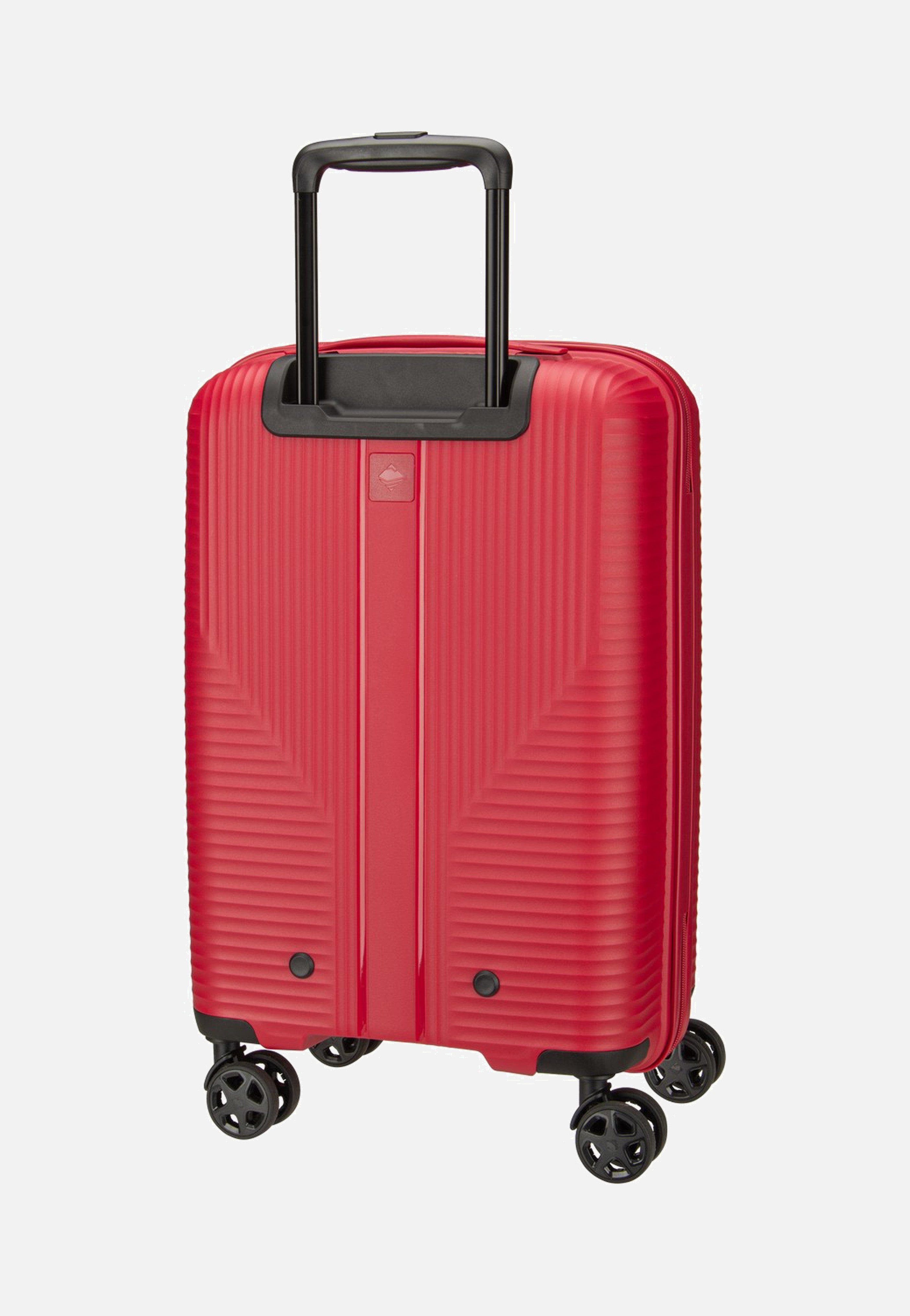 travelite Air Stripe Trolley 4W S Red Koffer