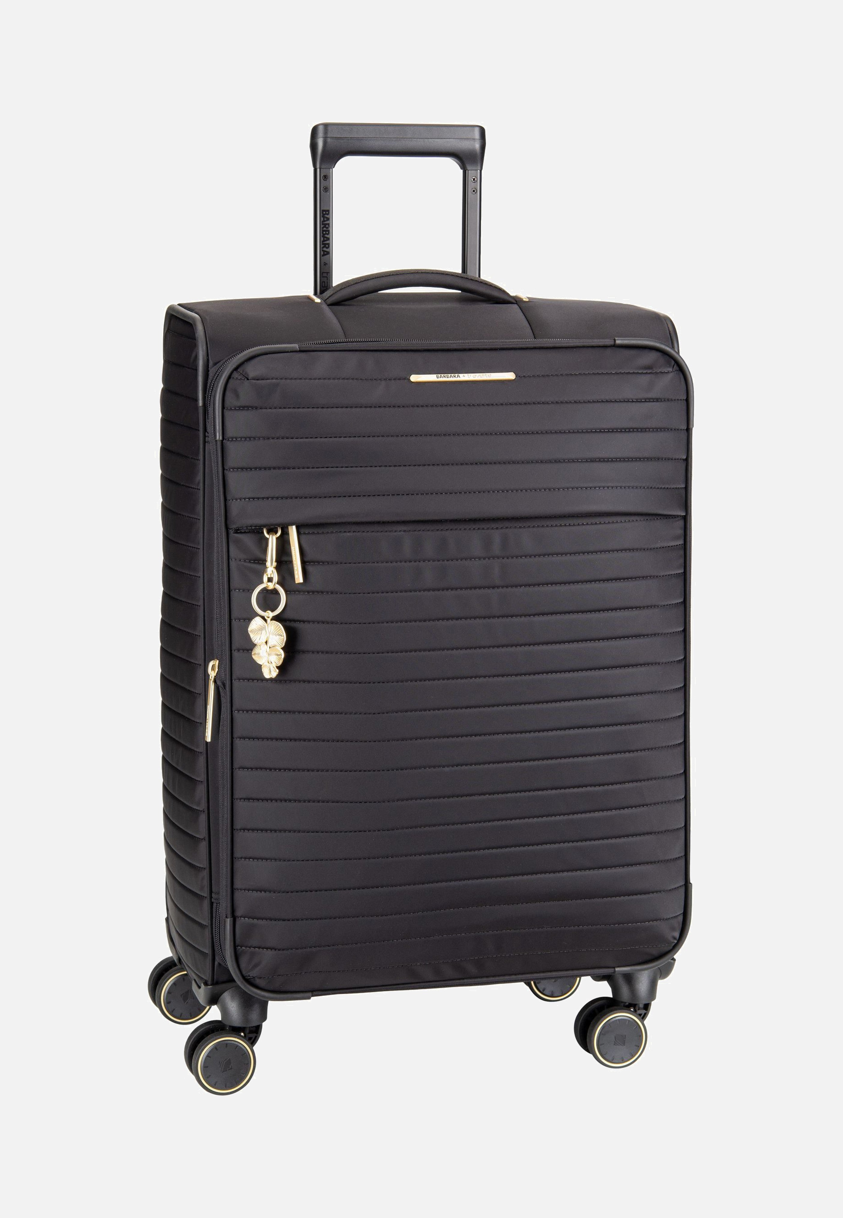 travelite Barbara Stepp 4W Trolley M Exp Black Koffer