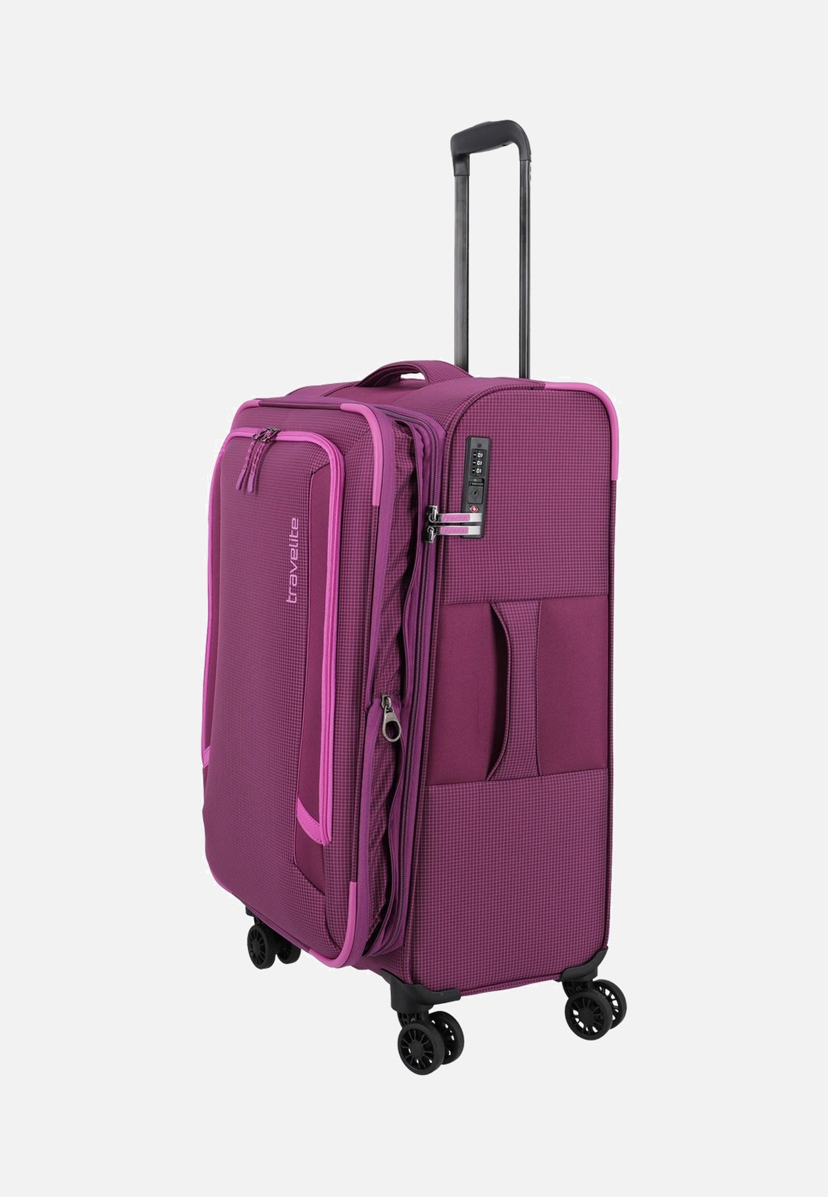 travelite Corsiica 4w Set Lexp/Mexp/Sexp/BB Pink Koffer