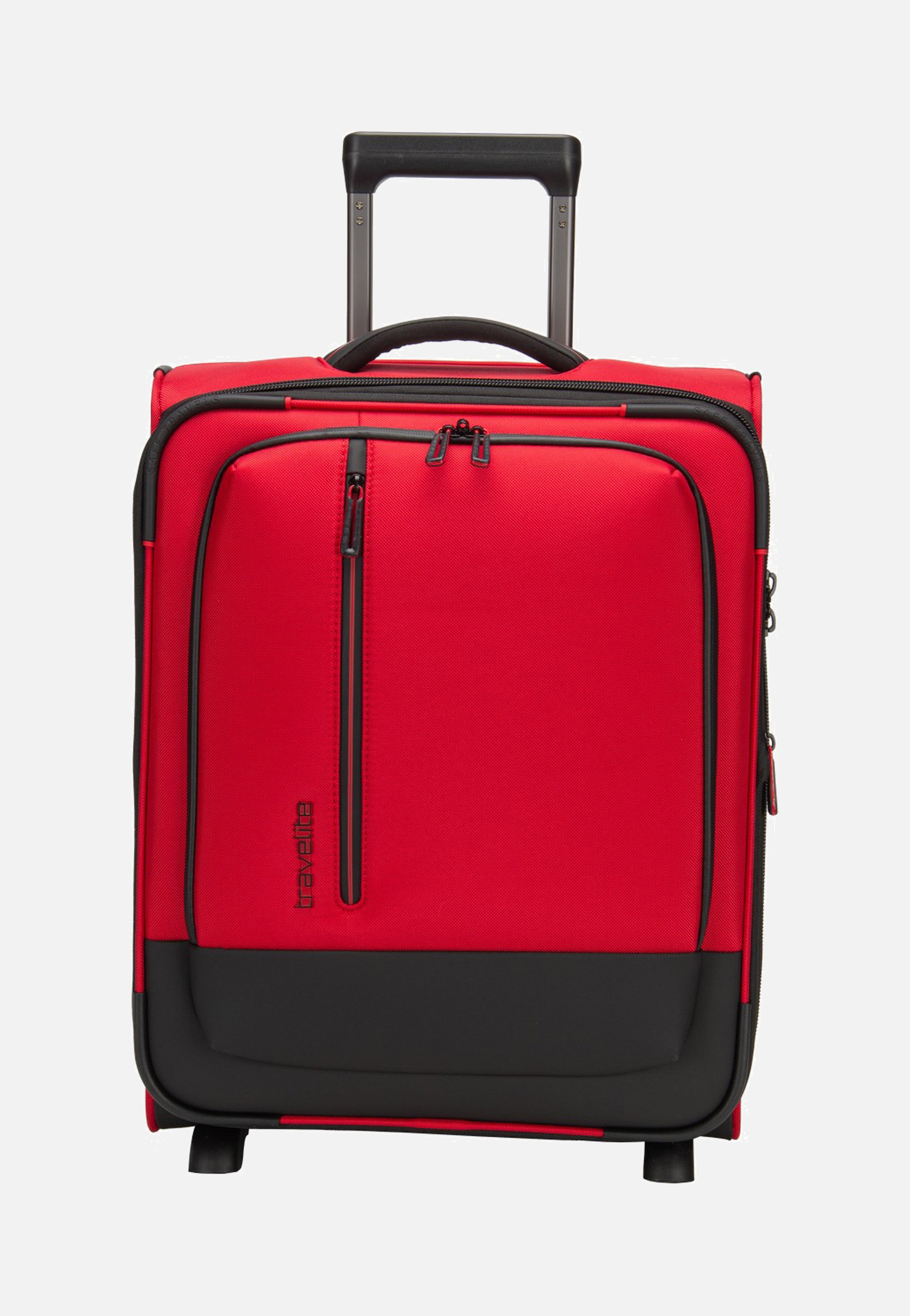 travelite Crosslite 2W Trolley S Red Koffer