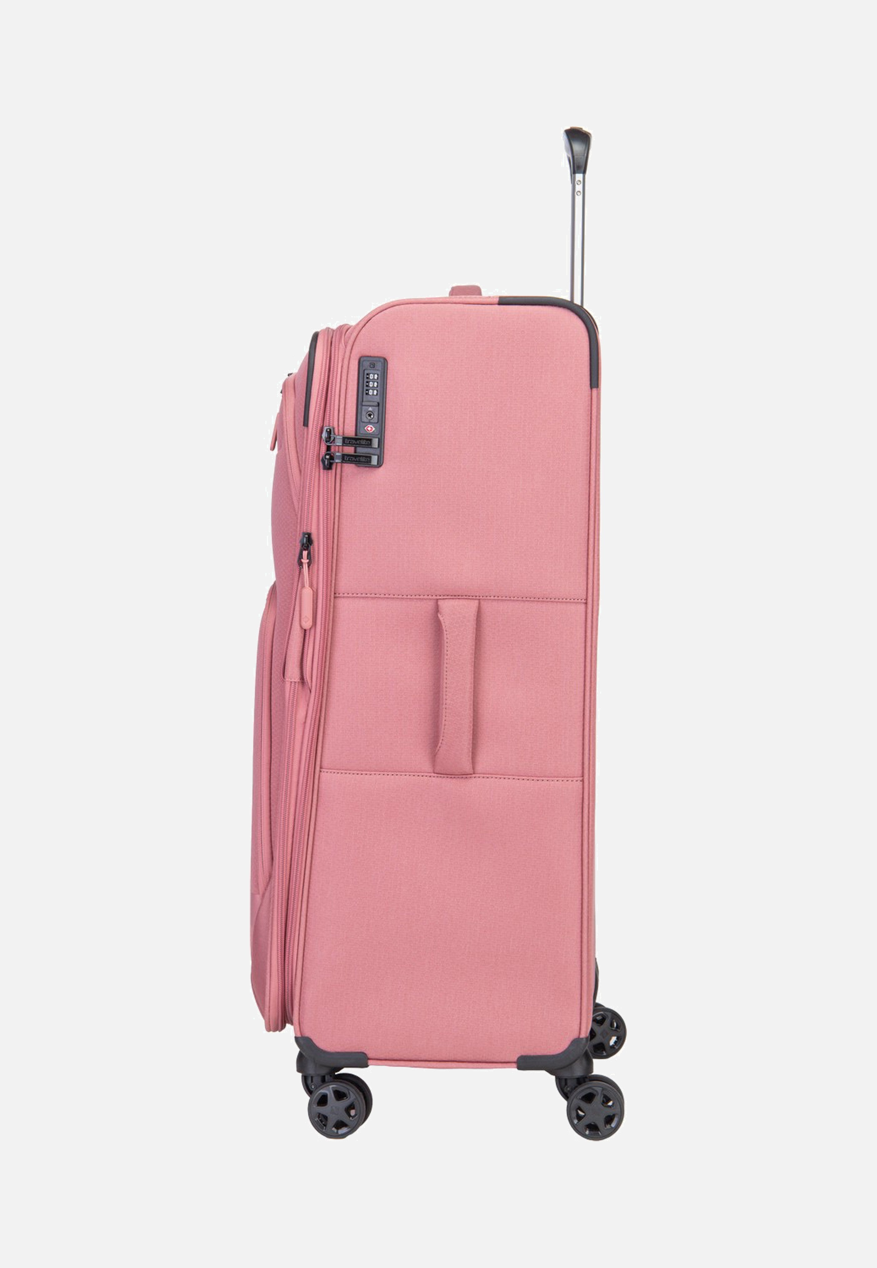 travelite Kick Off Trolley 4W L Exp. Blush Koffer