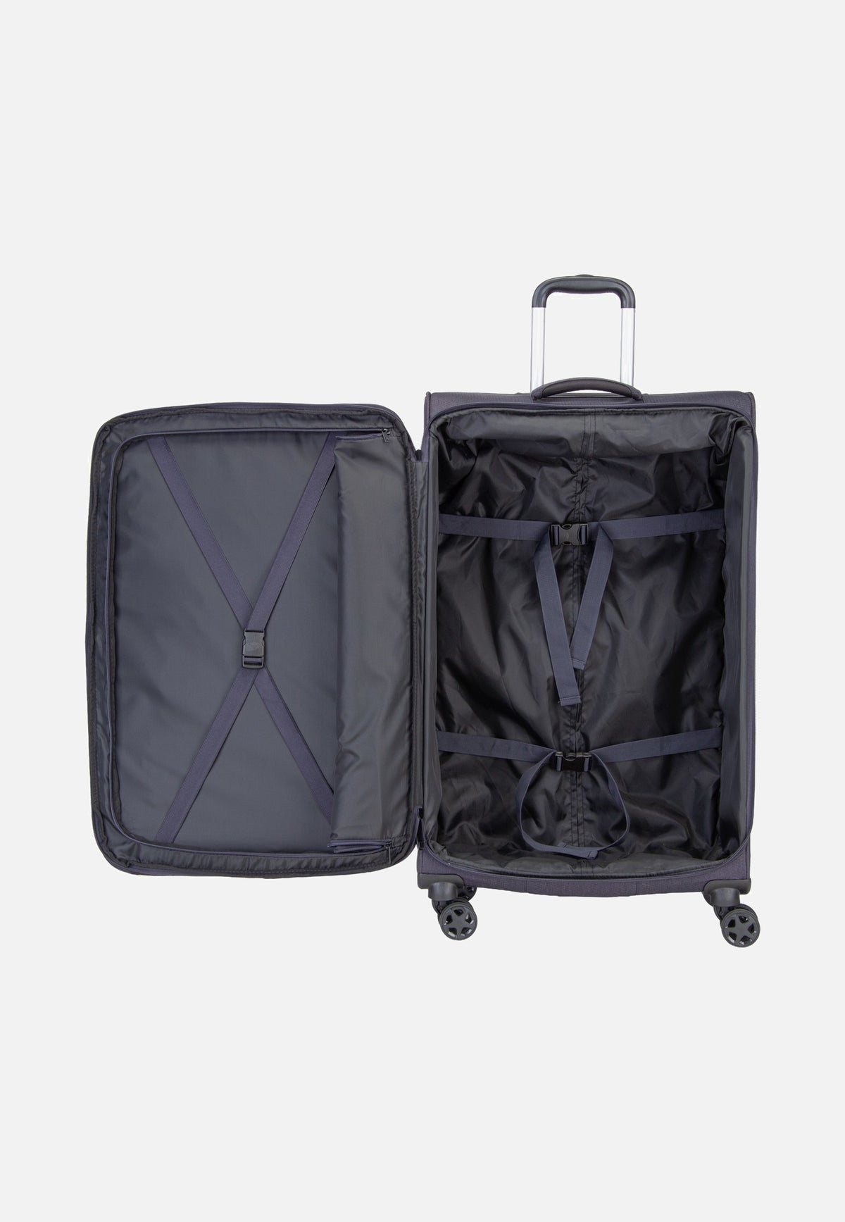 travelite Kick Off Trolley 4W L Exp. Dark Anthracite Koffer