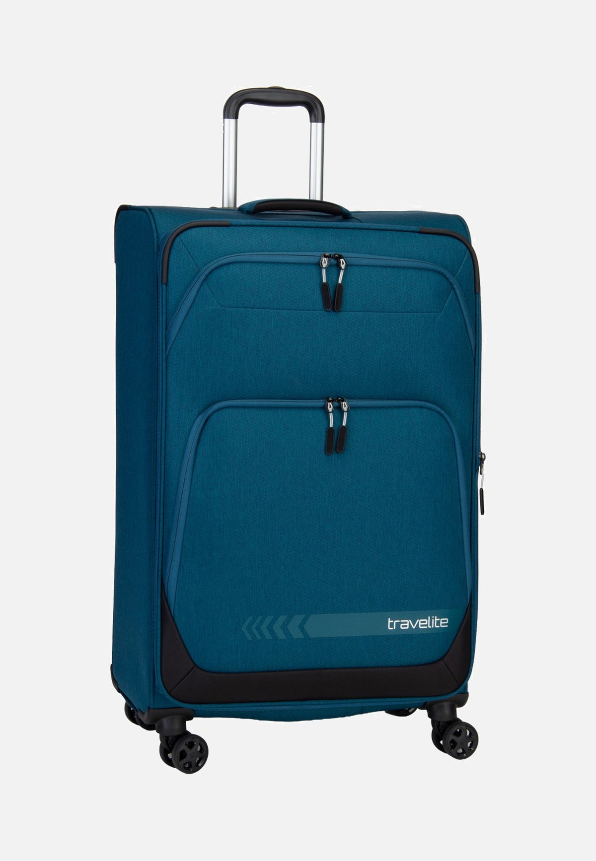 travelite Kick Off Trolley 4W L Exp. Petrol Koffer