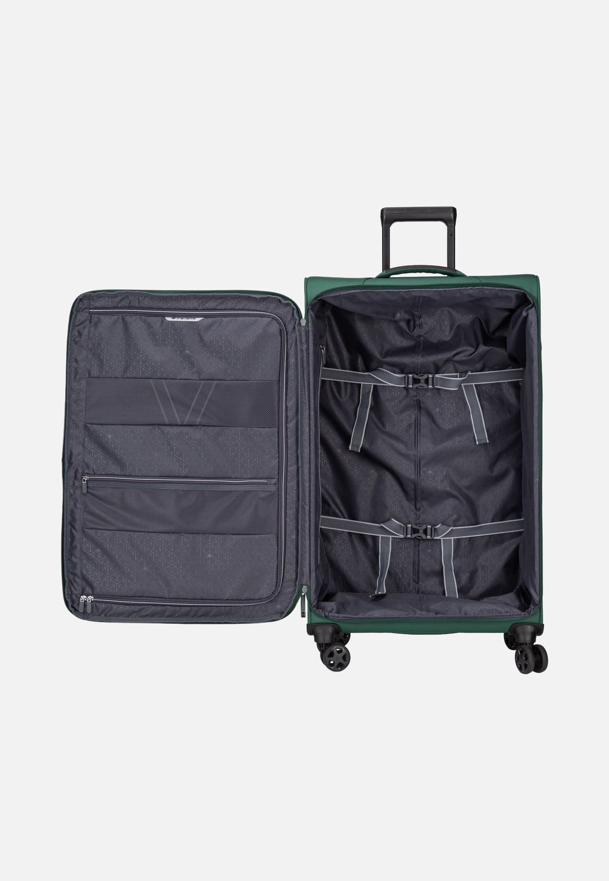 travelite Skaii Trolley 4w L exp. Green Koffer