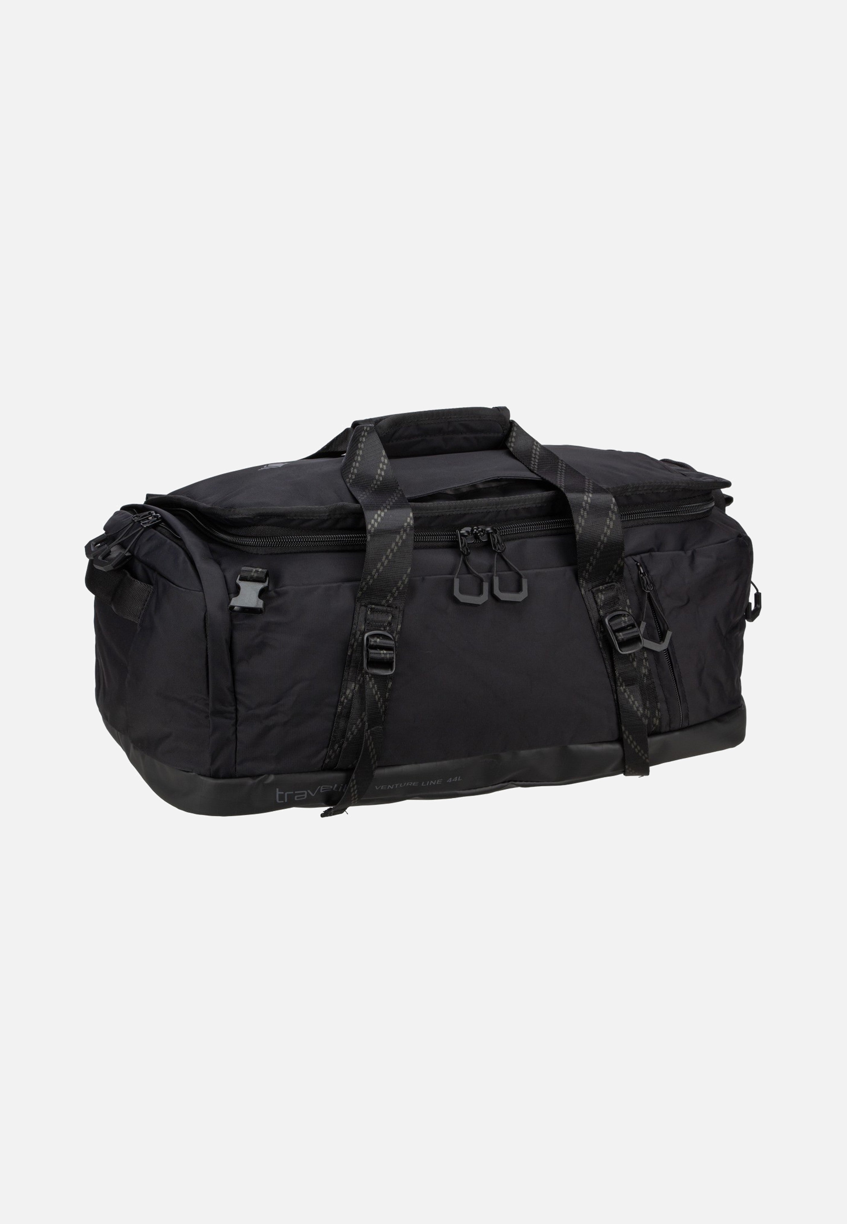 travelite Venture Line Duffle M Black Dufflebag