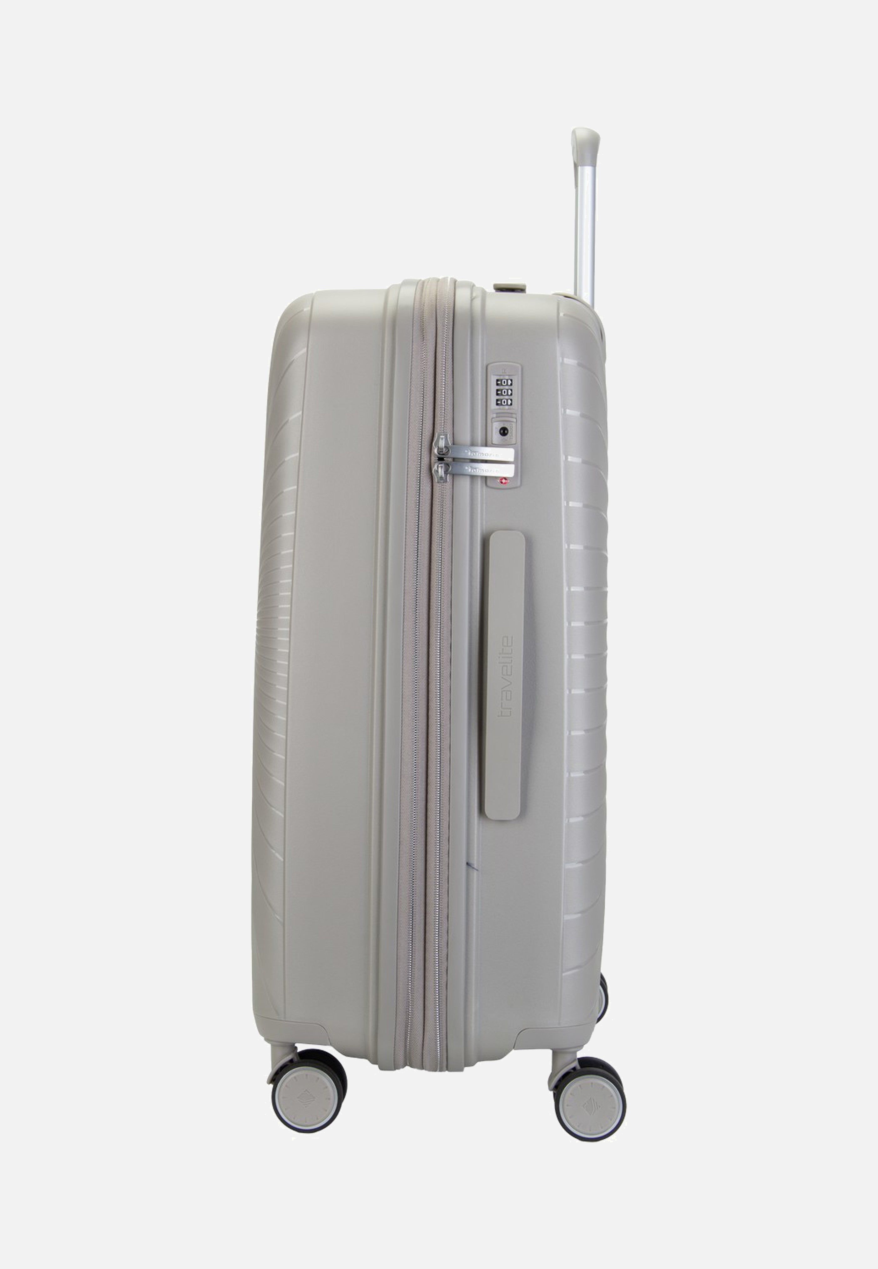 travelite x Tamaris Voyaage Trolley 4w M exp. Sand Suitcase