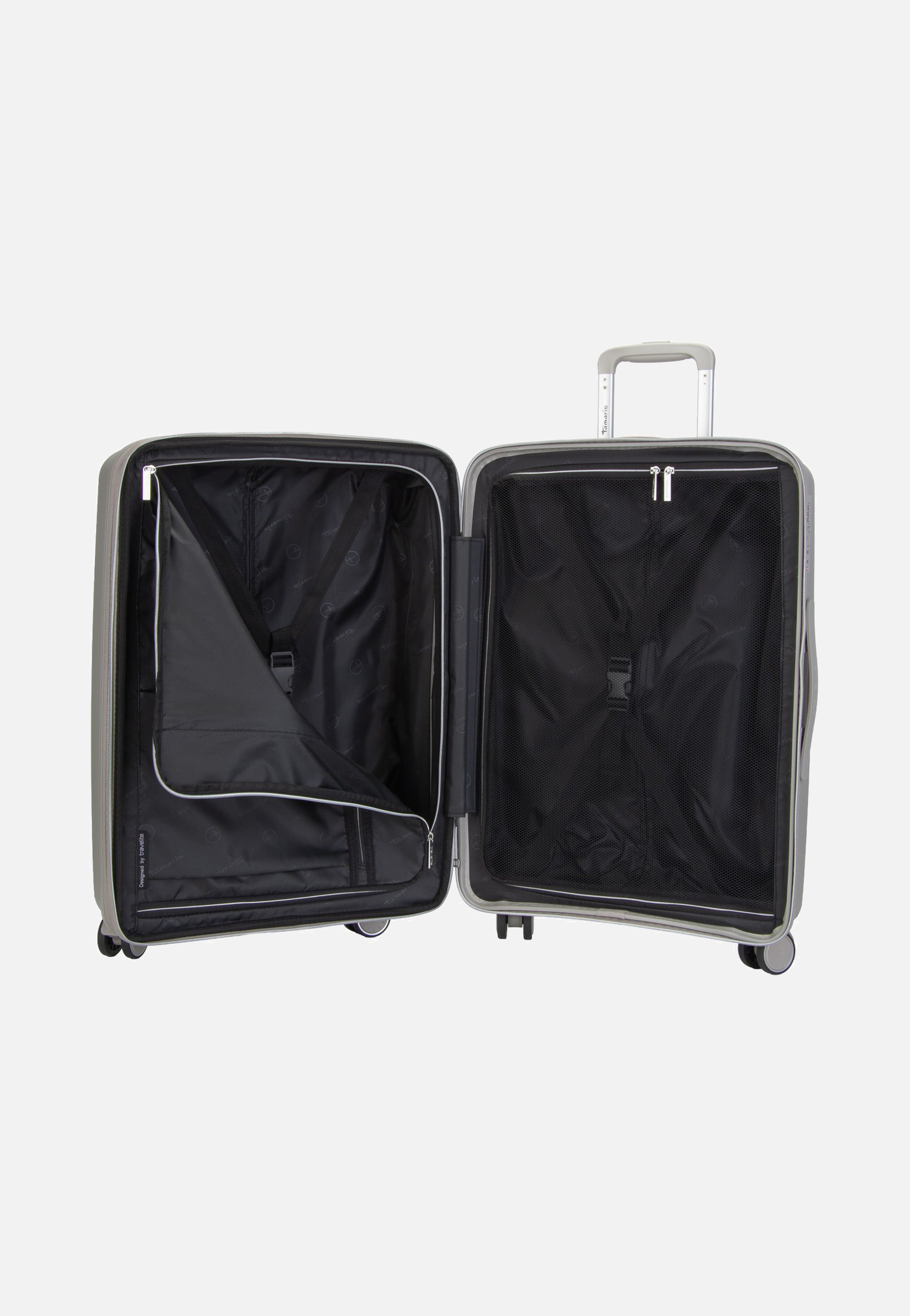 travelite x Tamaris Voyaage Trolley 4w M exp. Sand Suitcase