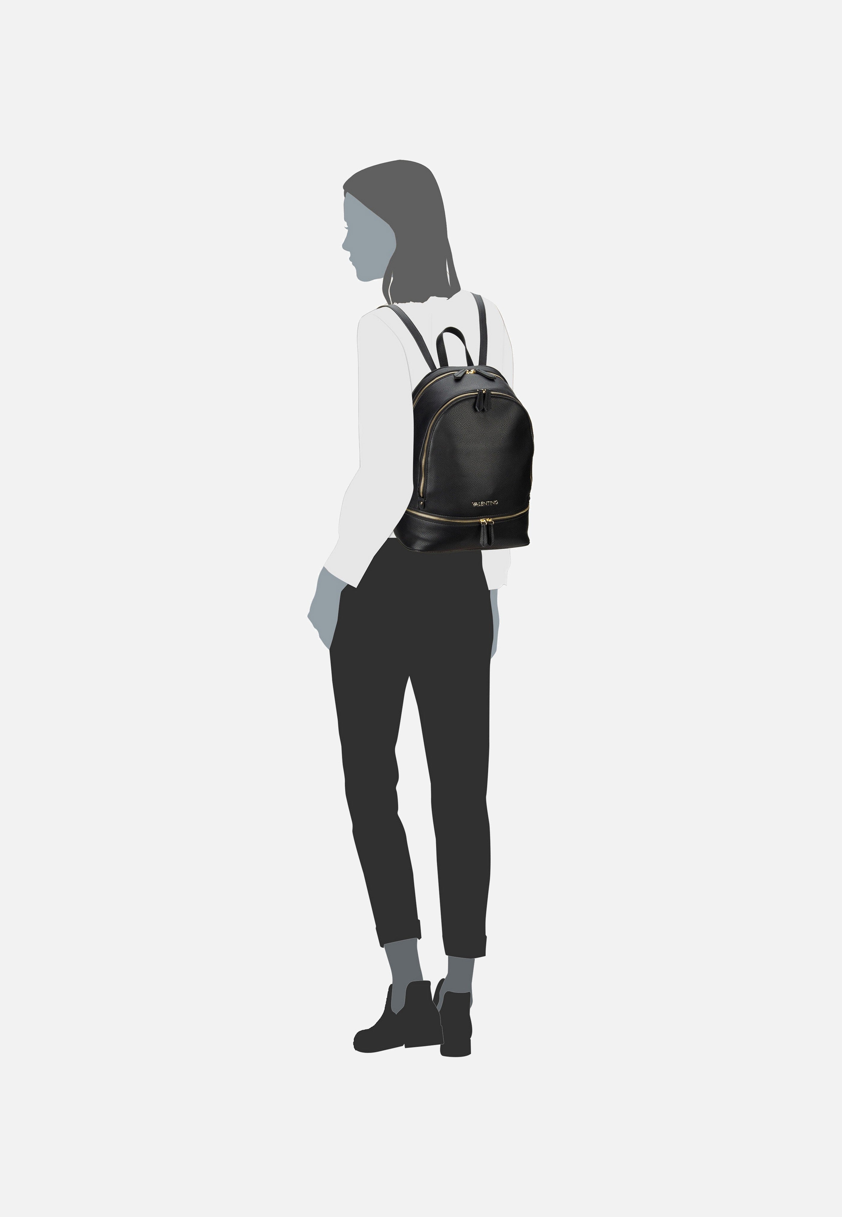 Valentino Brixton X02 Nero Rucksack