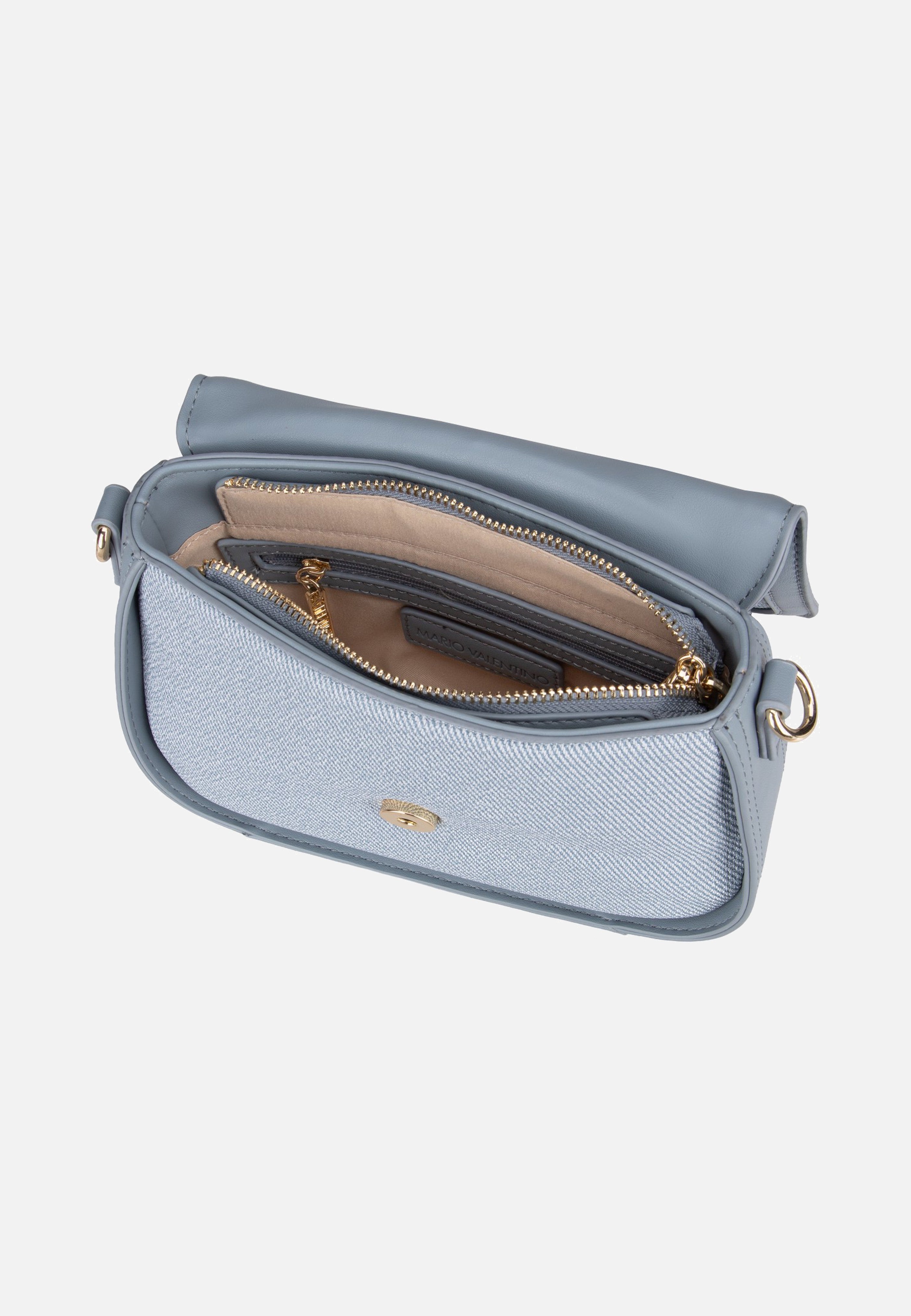 Valentino Atena Re S09 Denim Schultertasche