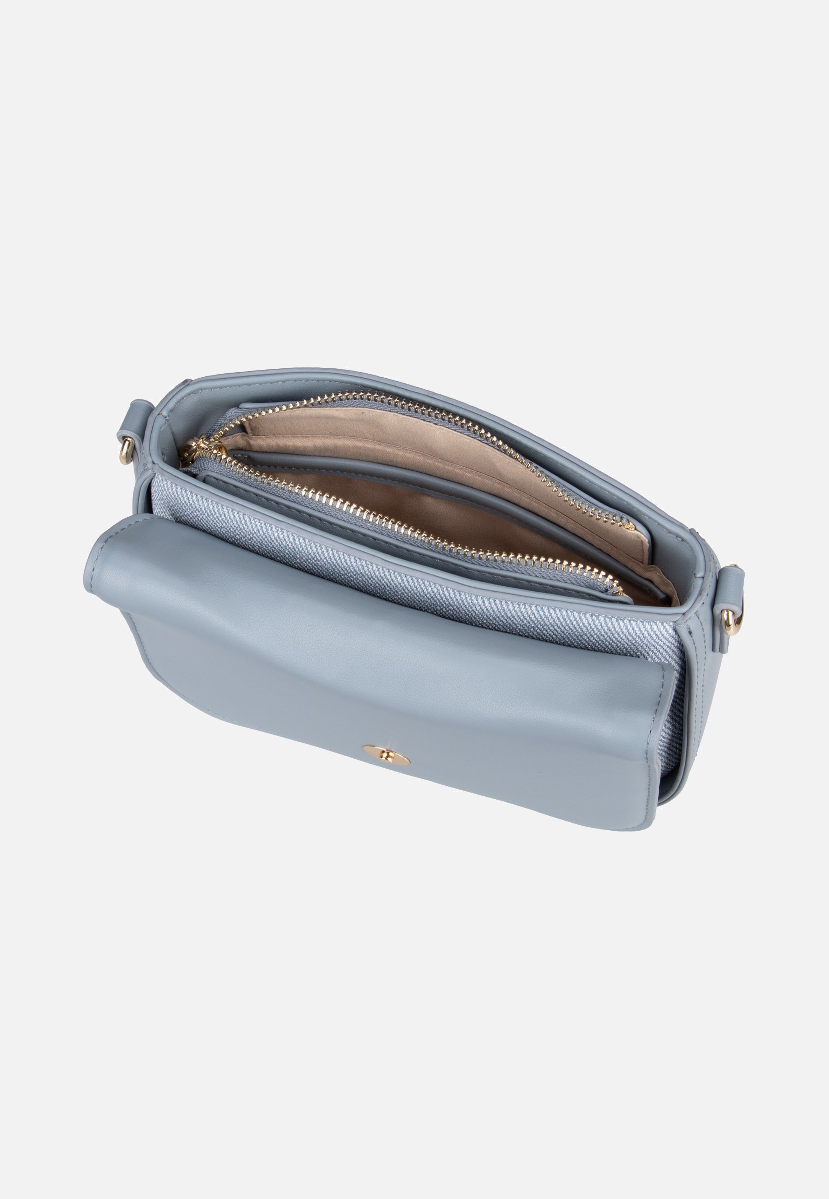 Valentino Atena Re S09 Denim Schultertasche