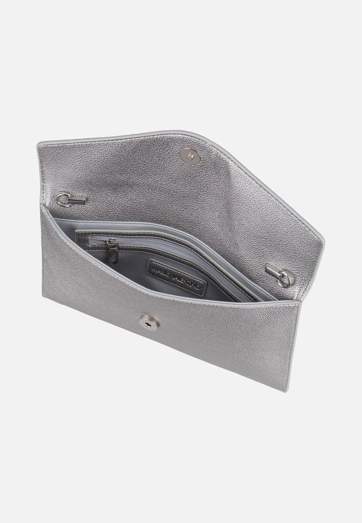 Valentino Luxe J17 Argento Clutch