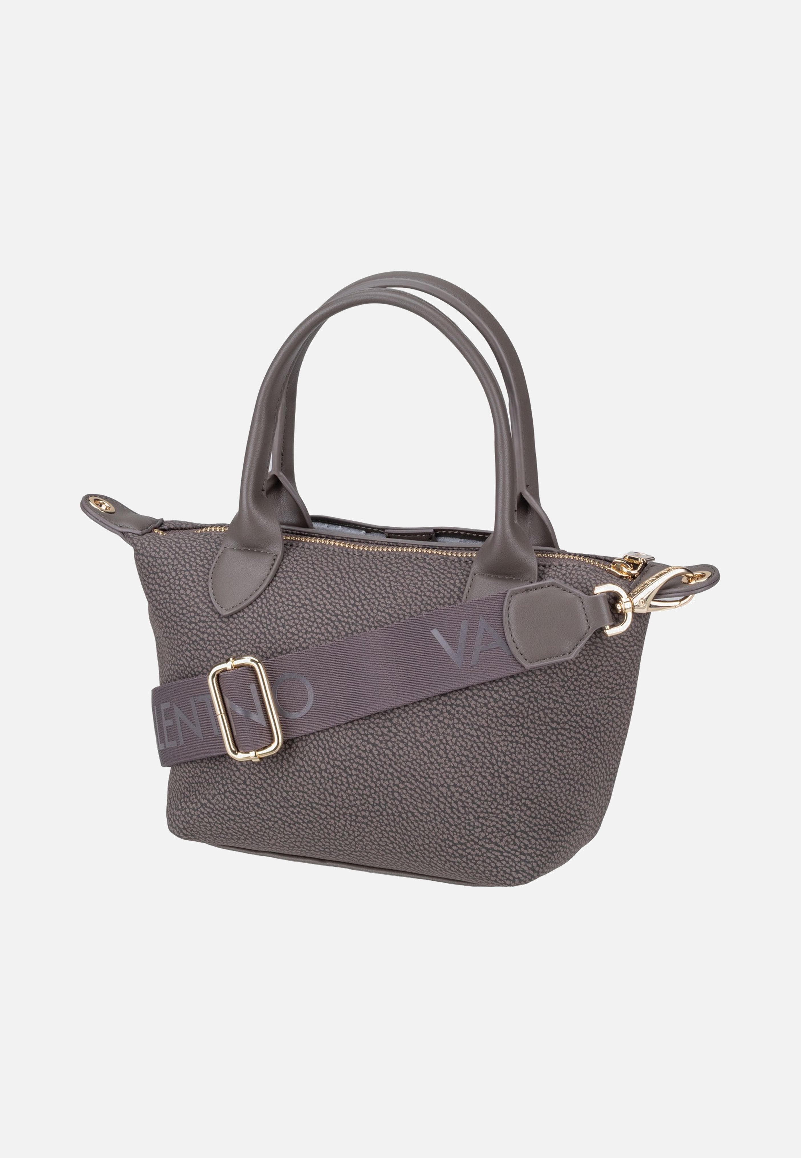 Valentino Snowfall 5BOR Antracite Tote Bag