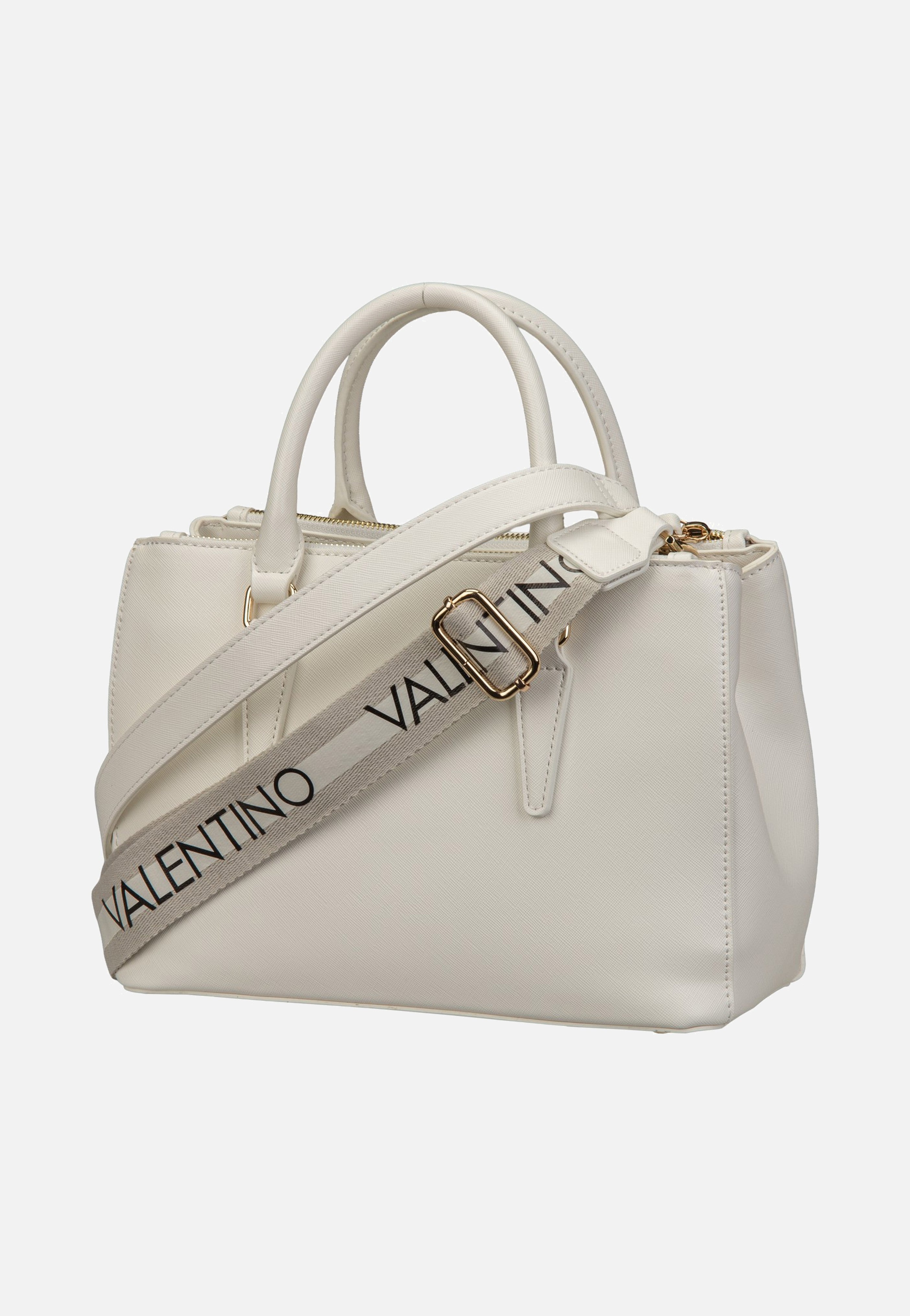 Valentino Zero Re Shopping 302 Bianco Satchel
