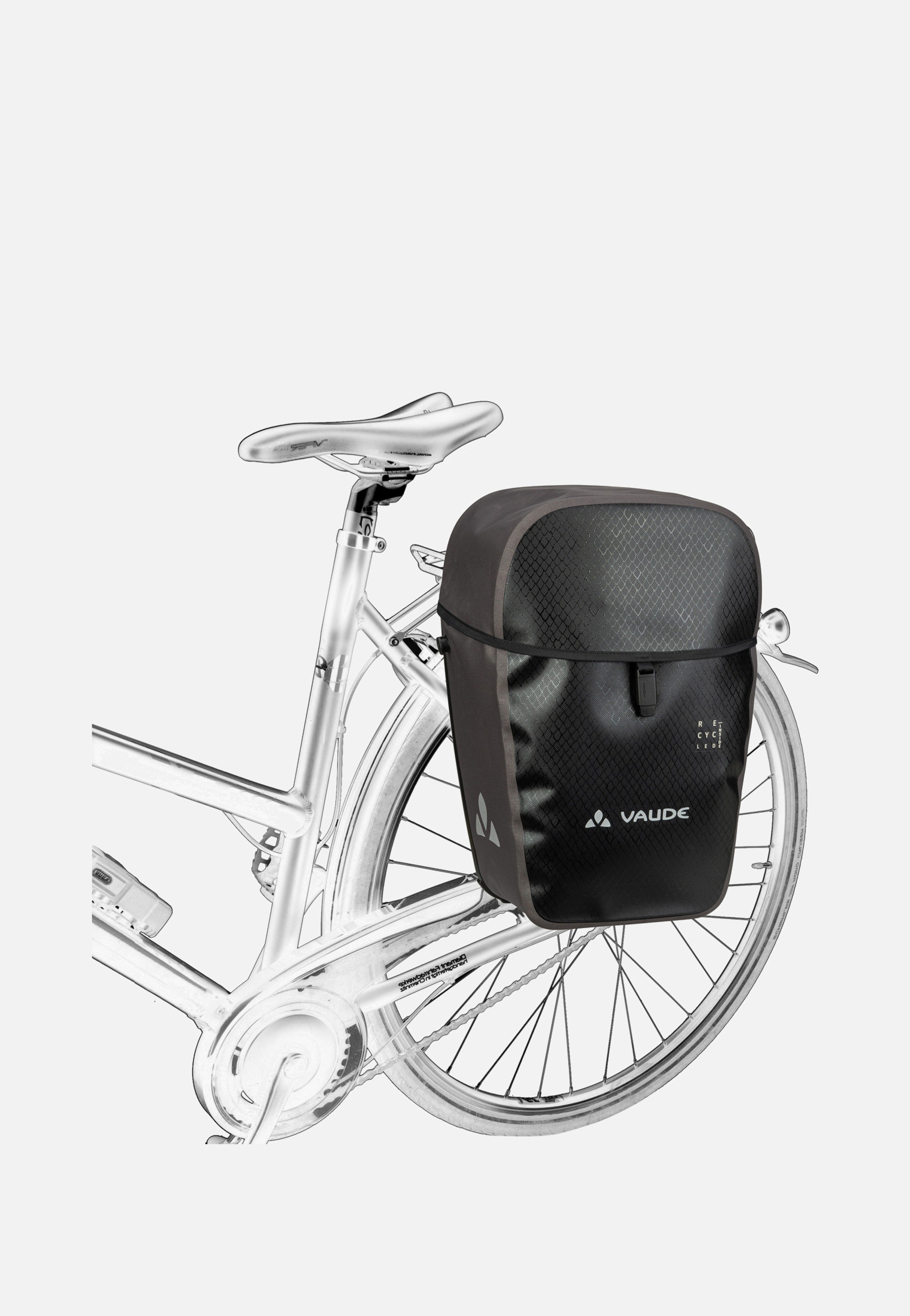 Vaude Aqua Commute Single Black Fahrradtasche