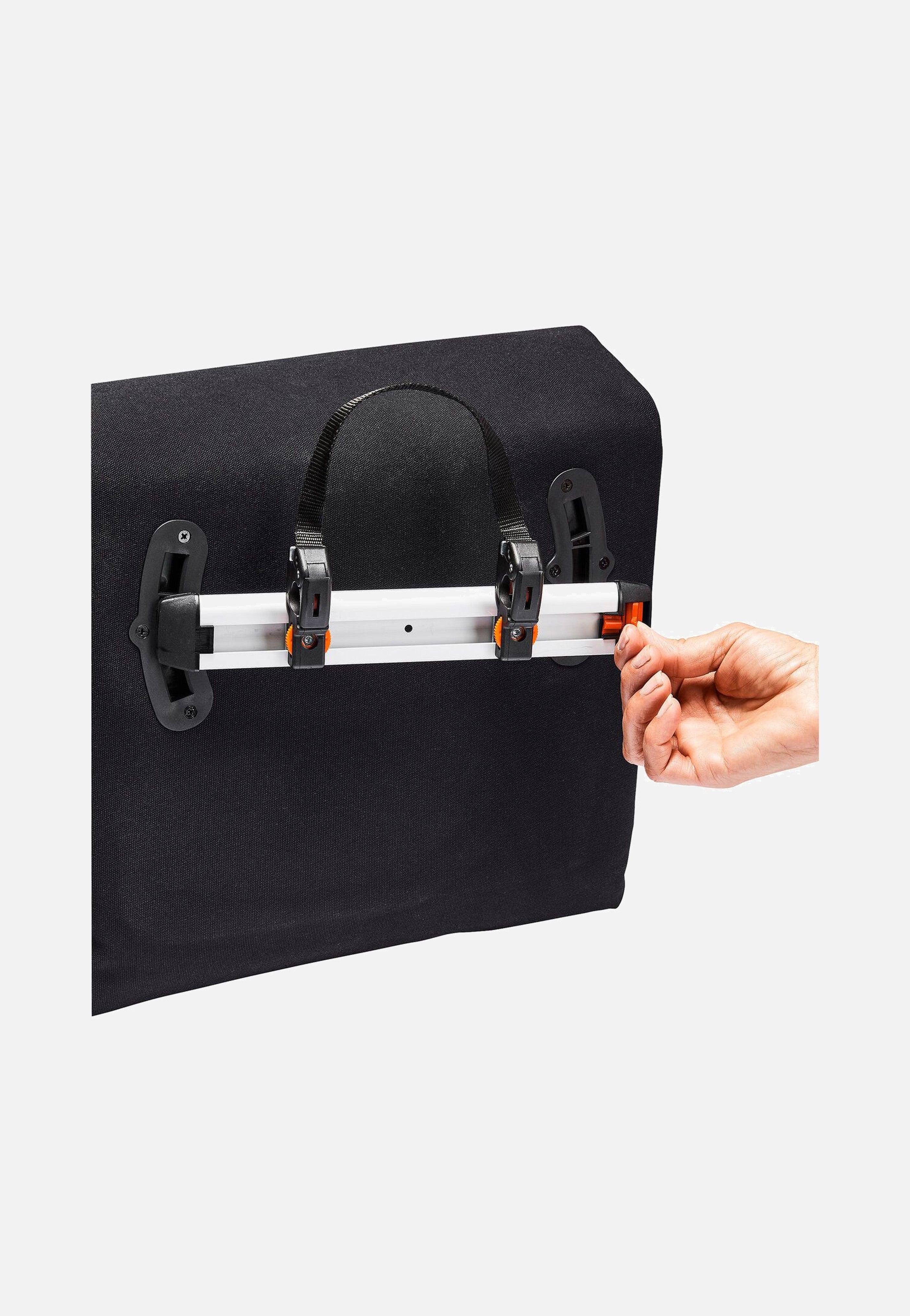 Vaude Augsburg IV M Black Fahrradtasche