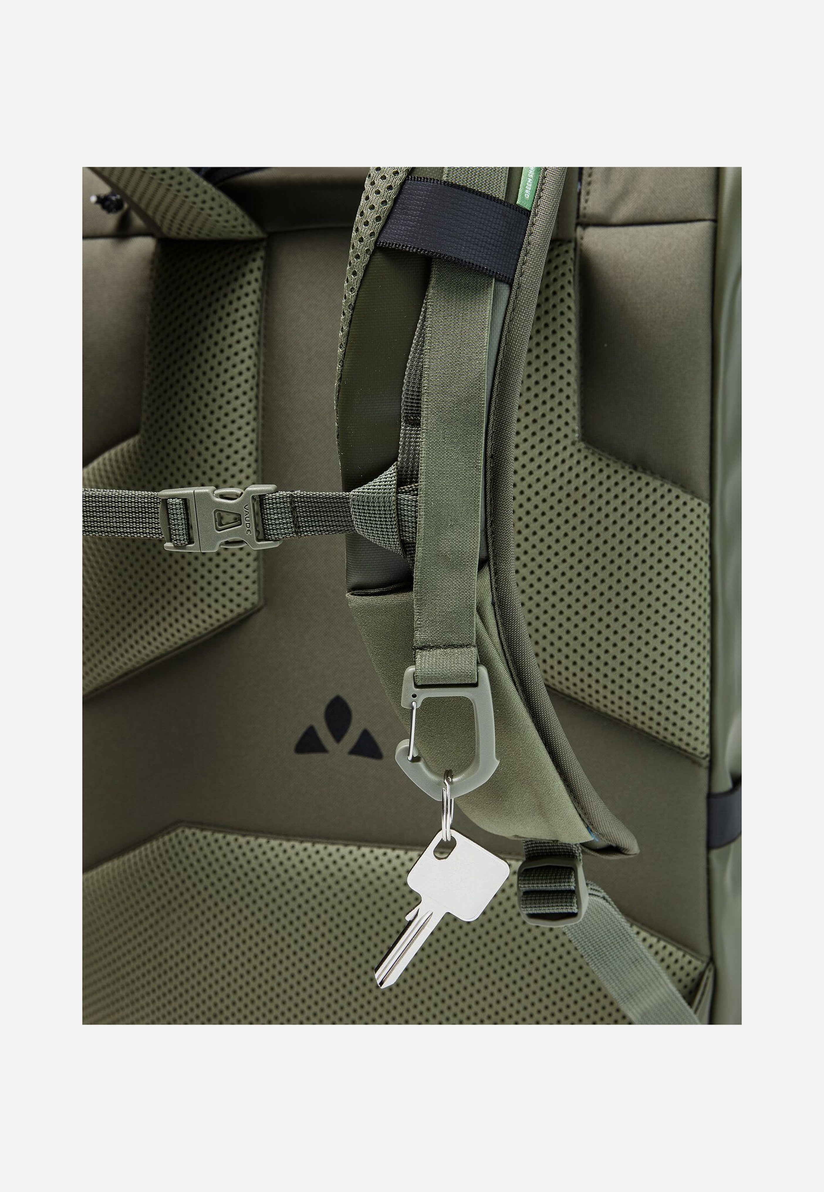 Vaude Mineo 23 Khaki Rolltop Rucksack
