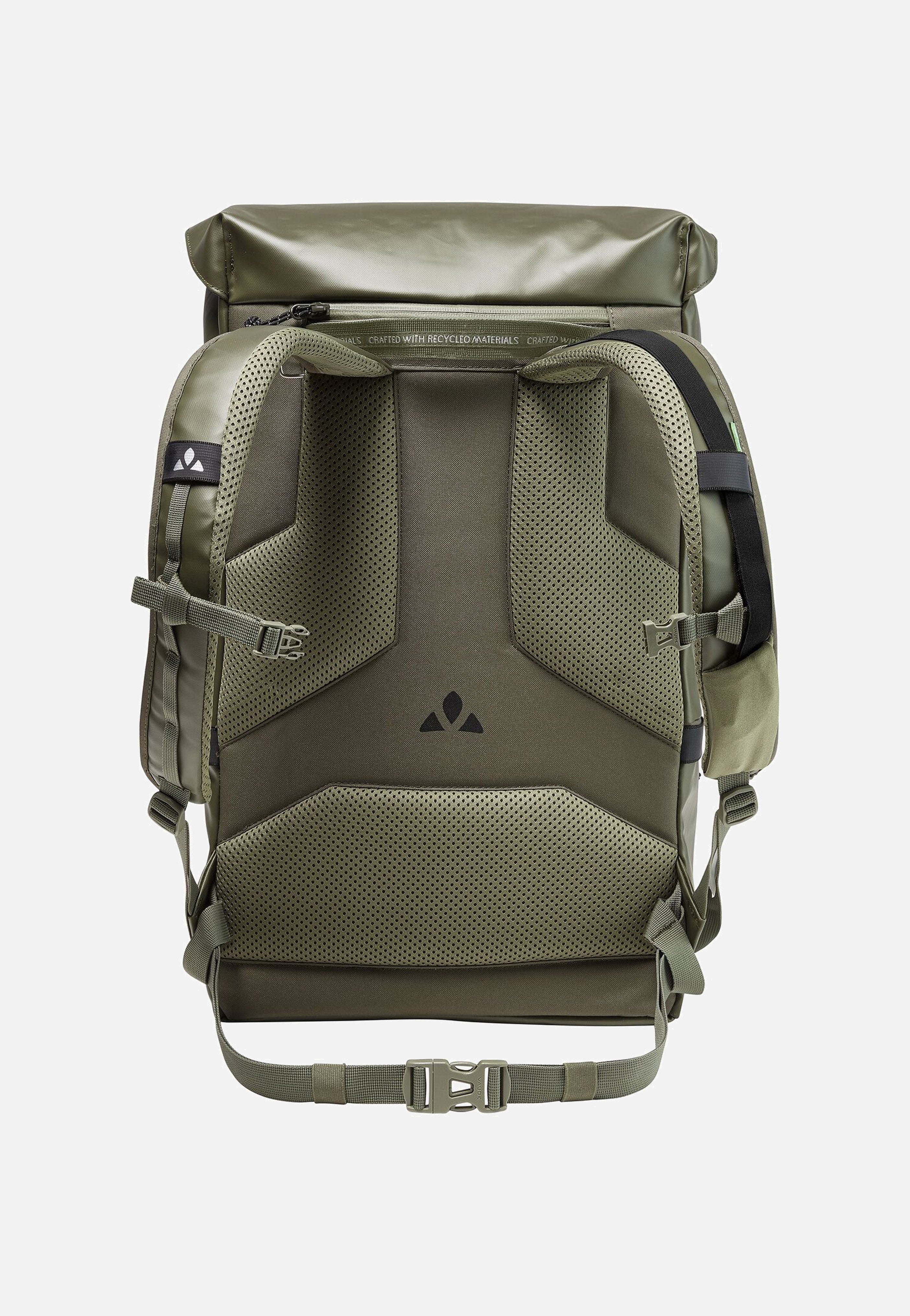 Vaude Mineo Daypack 30 Khaki Rolltop Rucksack