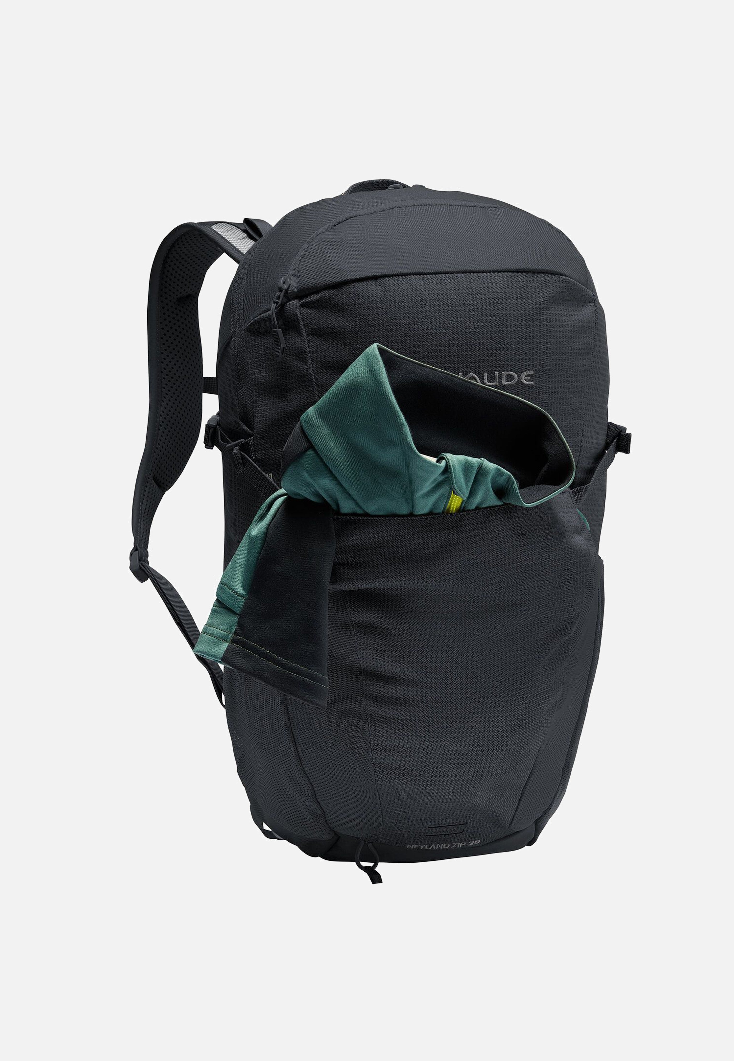 Vaude Neyland Zip 20 Black Hiking Rucksack