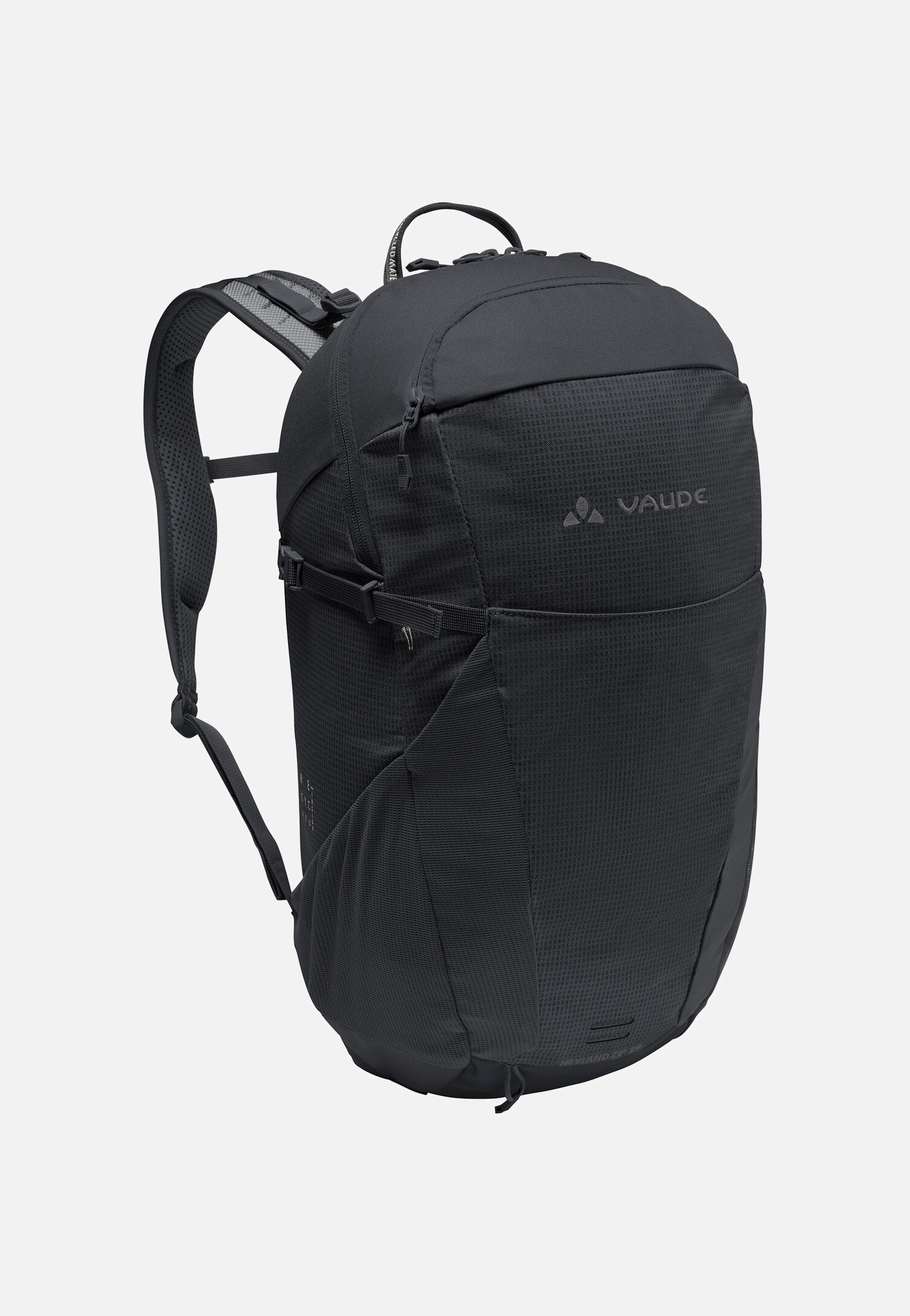 Vaude Neyland Zip 20 Black Hiking Rucksack