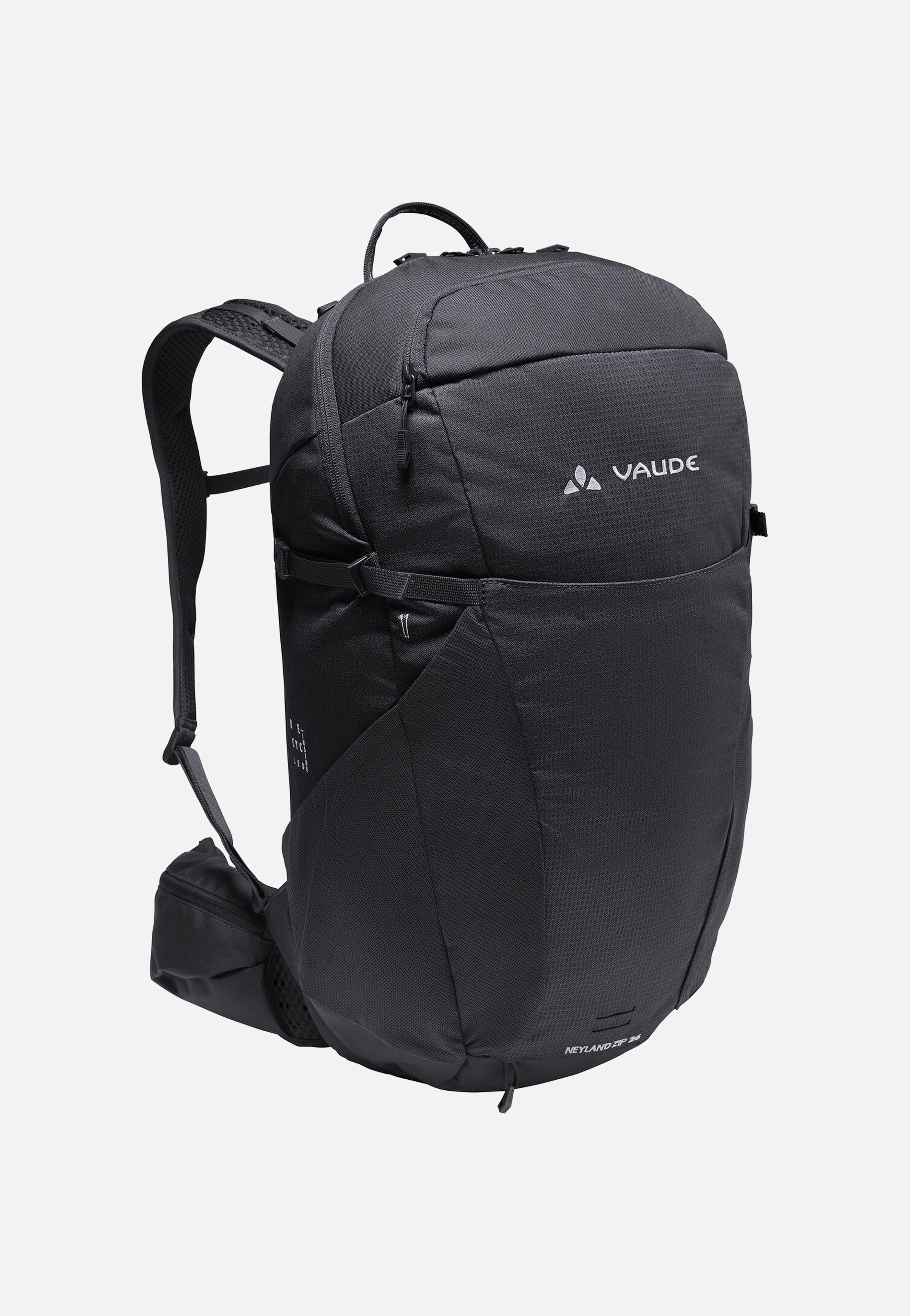 Vaude Neyland Zip 26 Black Hiking Rucksack