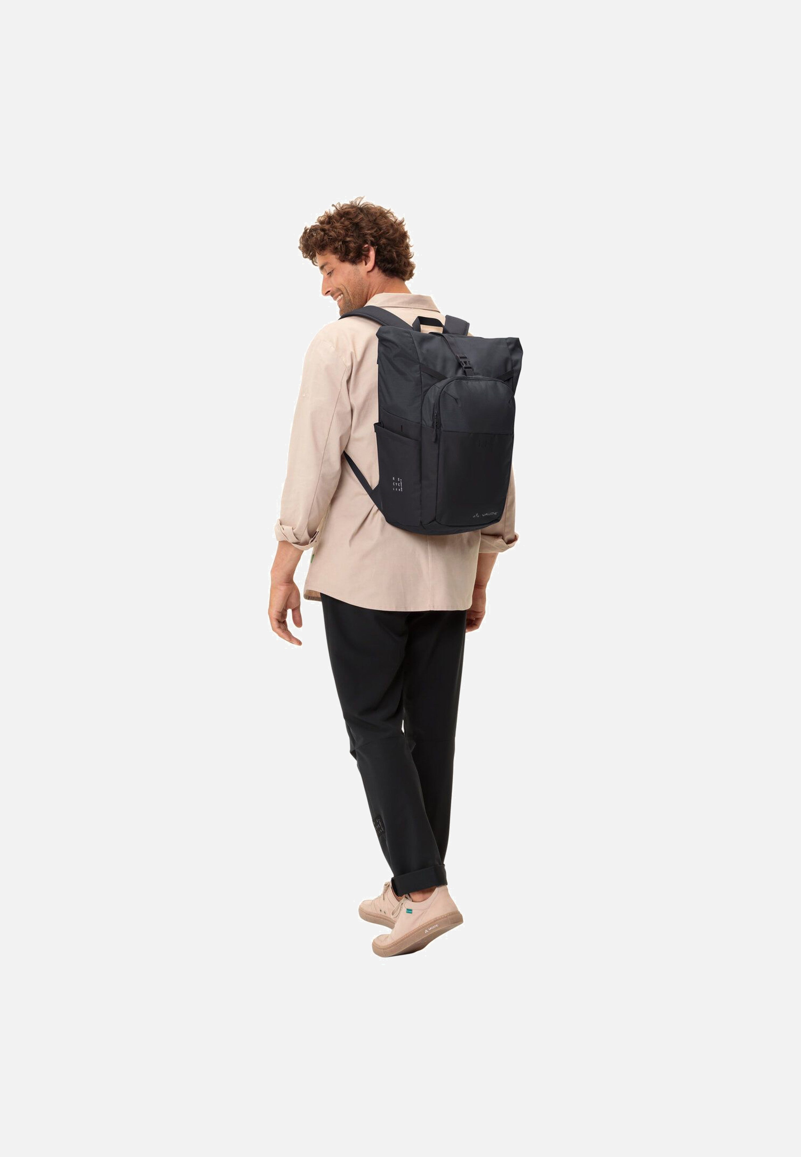 Vaude Okab II Black Rolltop Rucksack