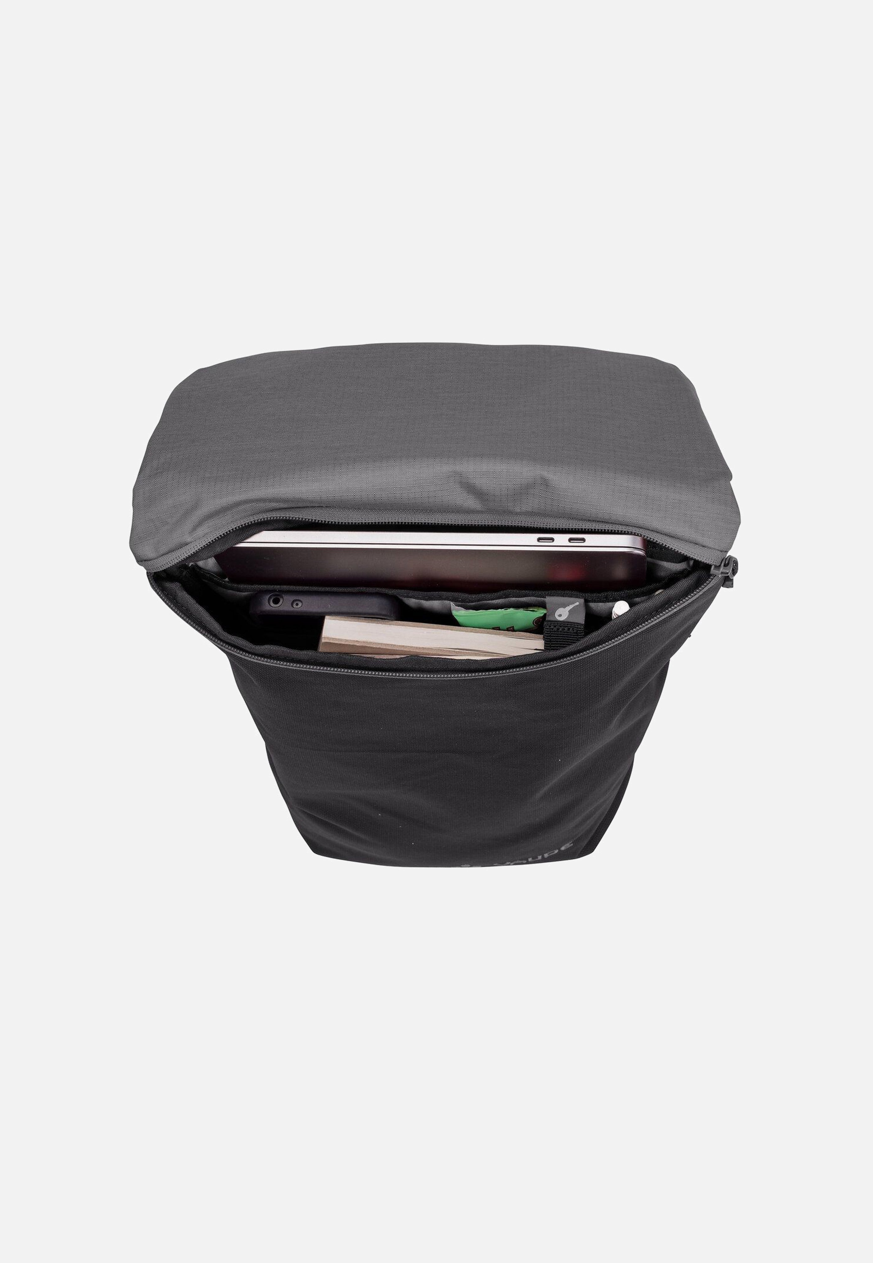 Vaude Unuk II Black Rolltop Rucksack