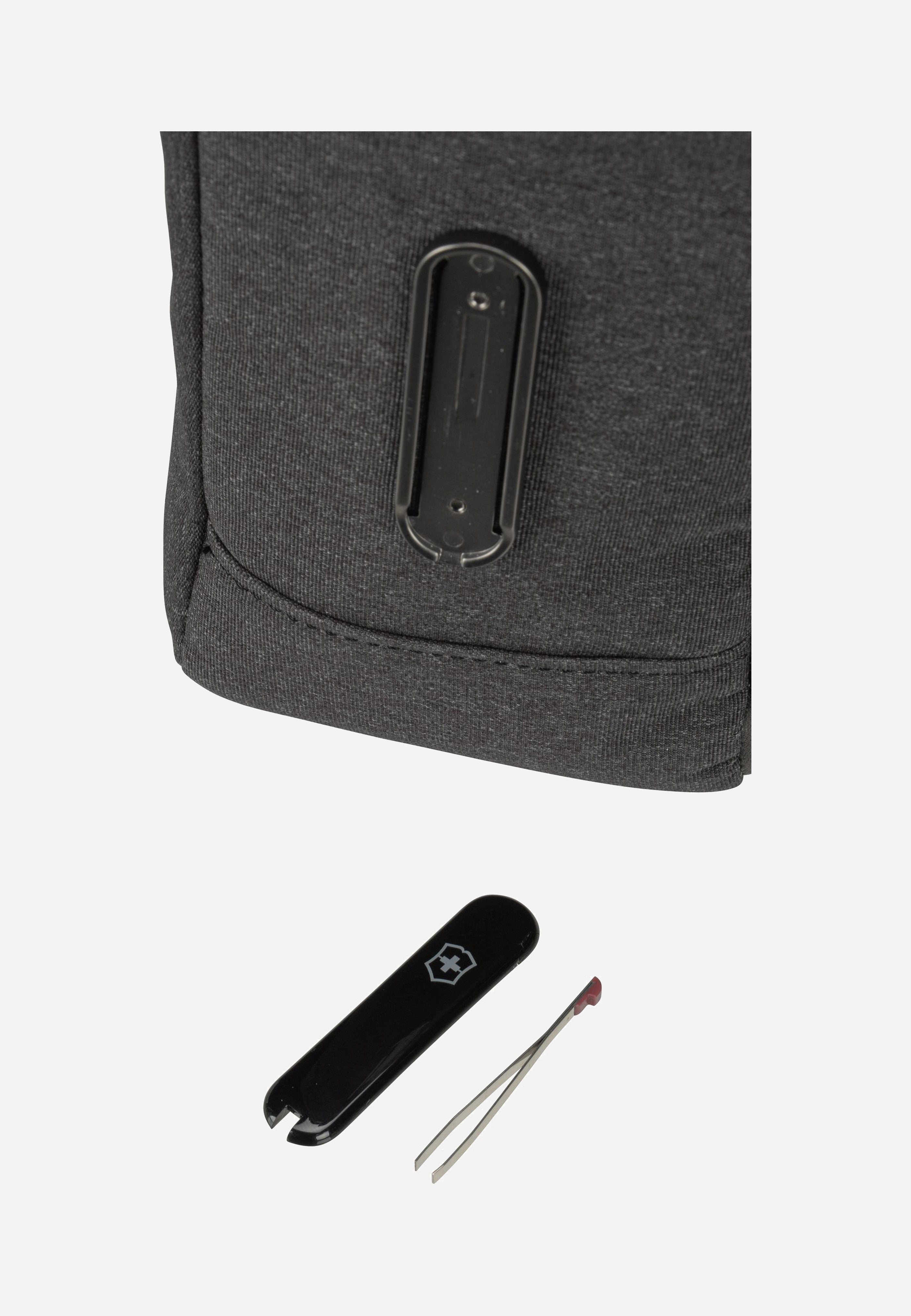 Victorinox Architecture Urban2 Melange Grey/Black Messenger Bag