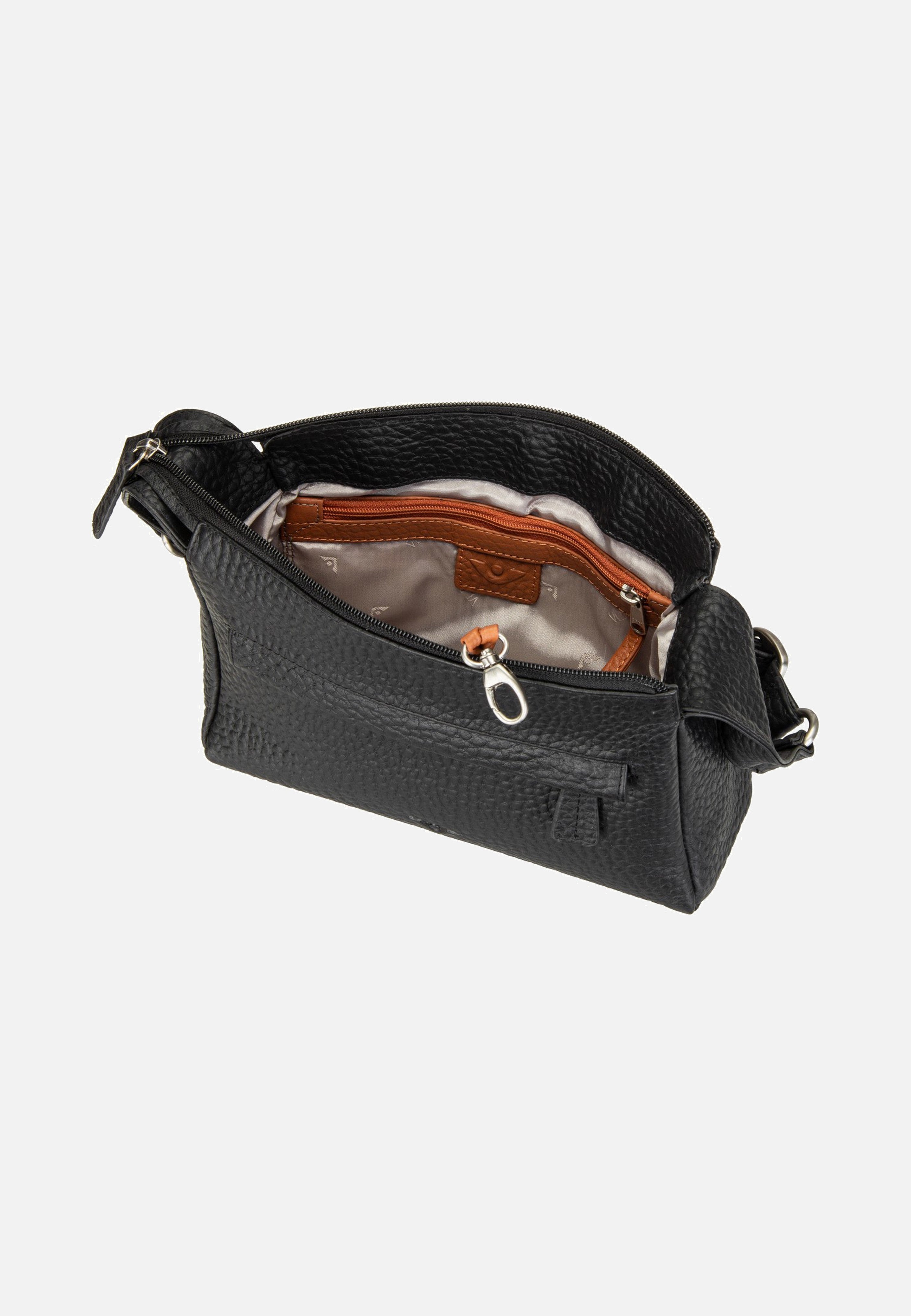 Voi Hirsch Bine Black Crossbody Bag