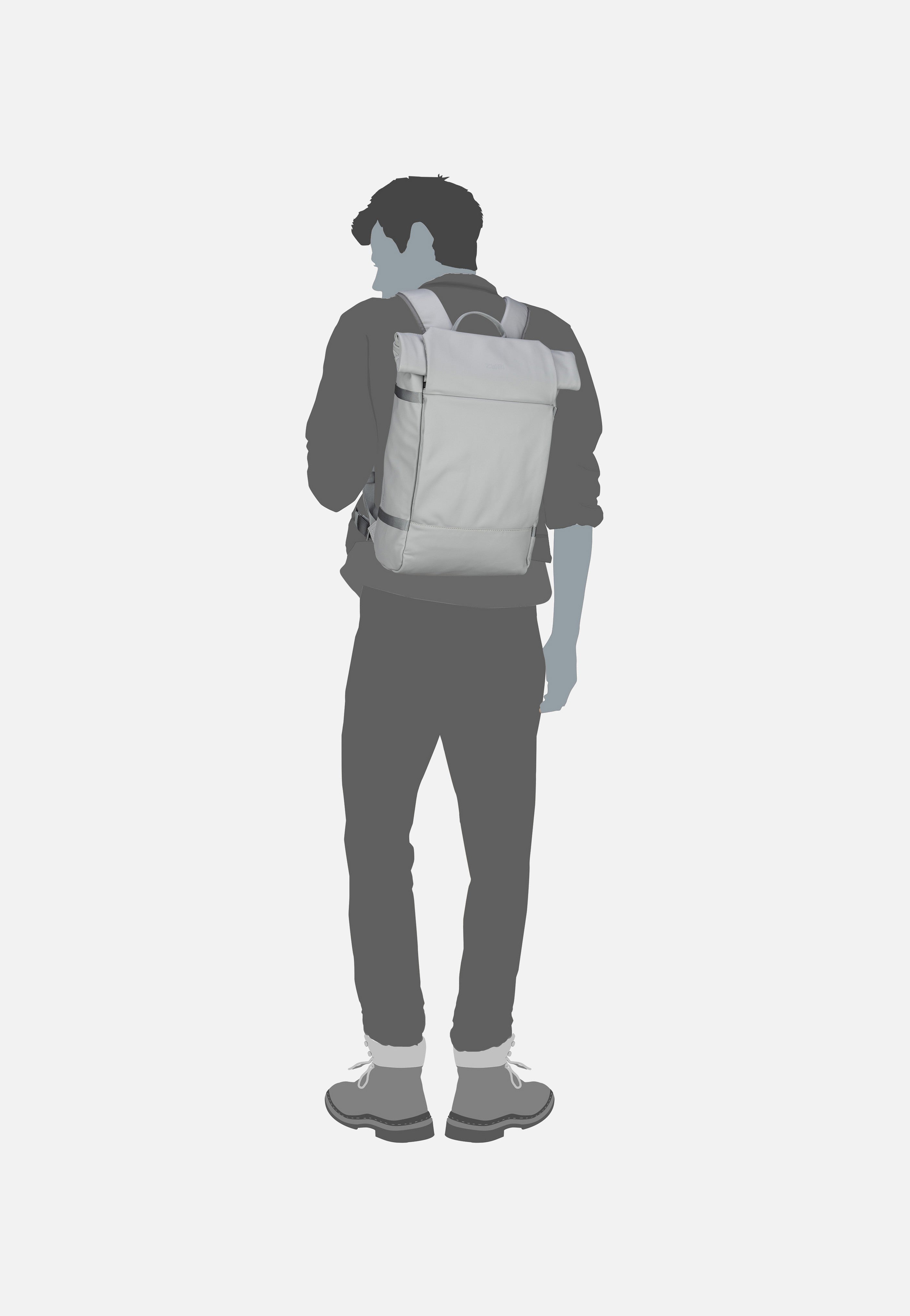 zwei Aqua AQR350 Ice Rolltop Rucksack