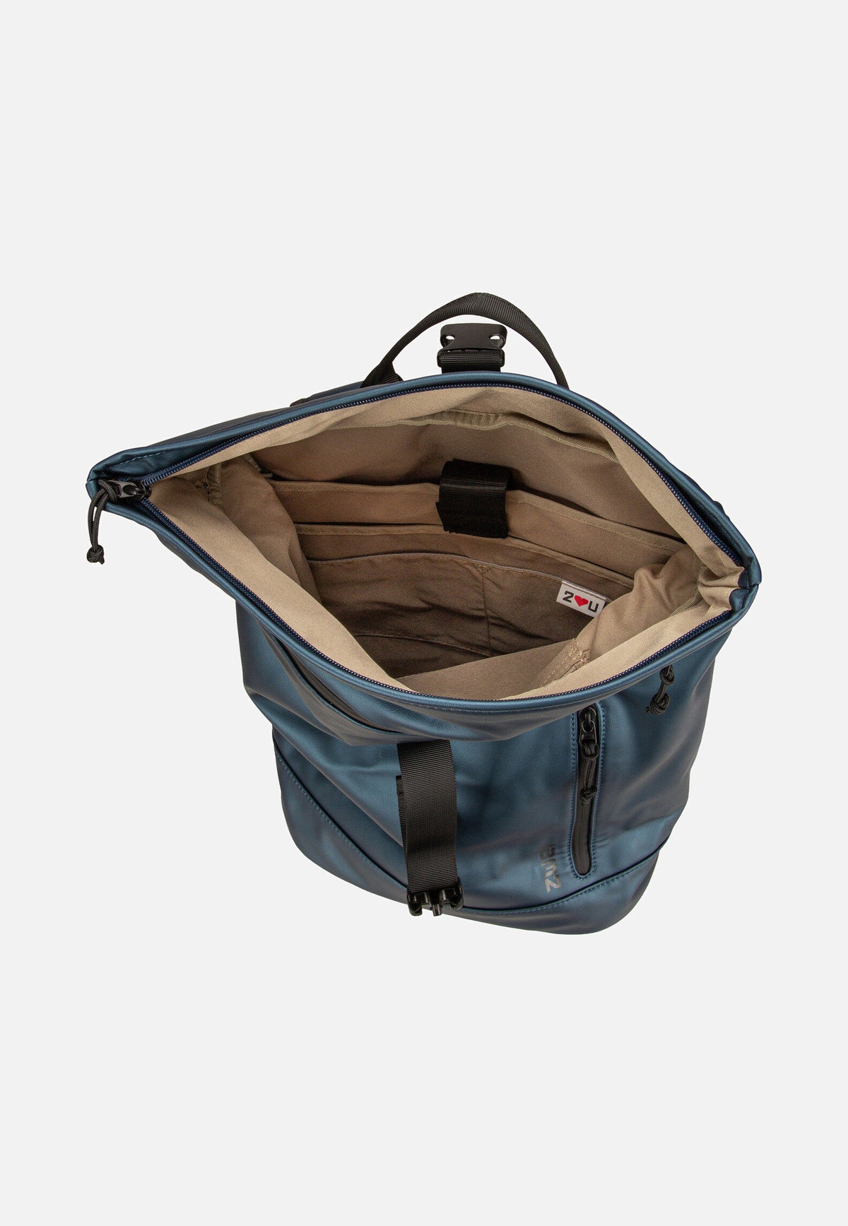 zwei Cargo CAR200 Metallic-Blue Rolltop Rucksack