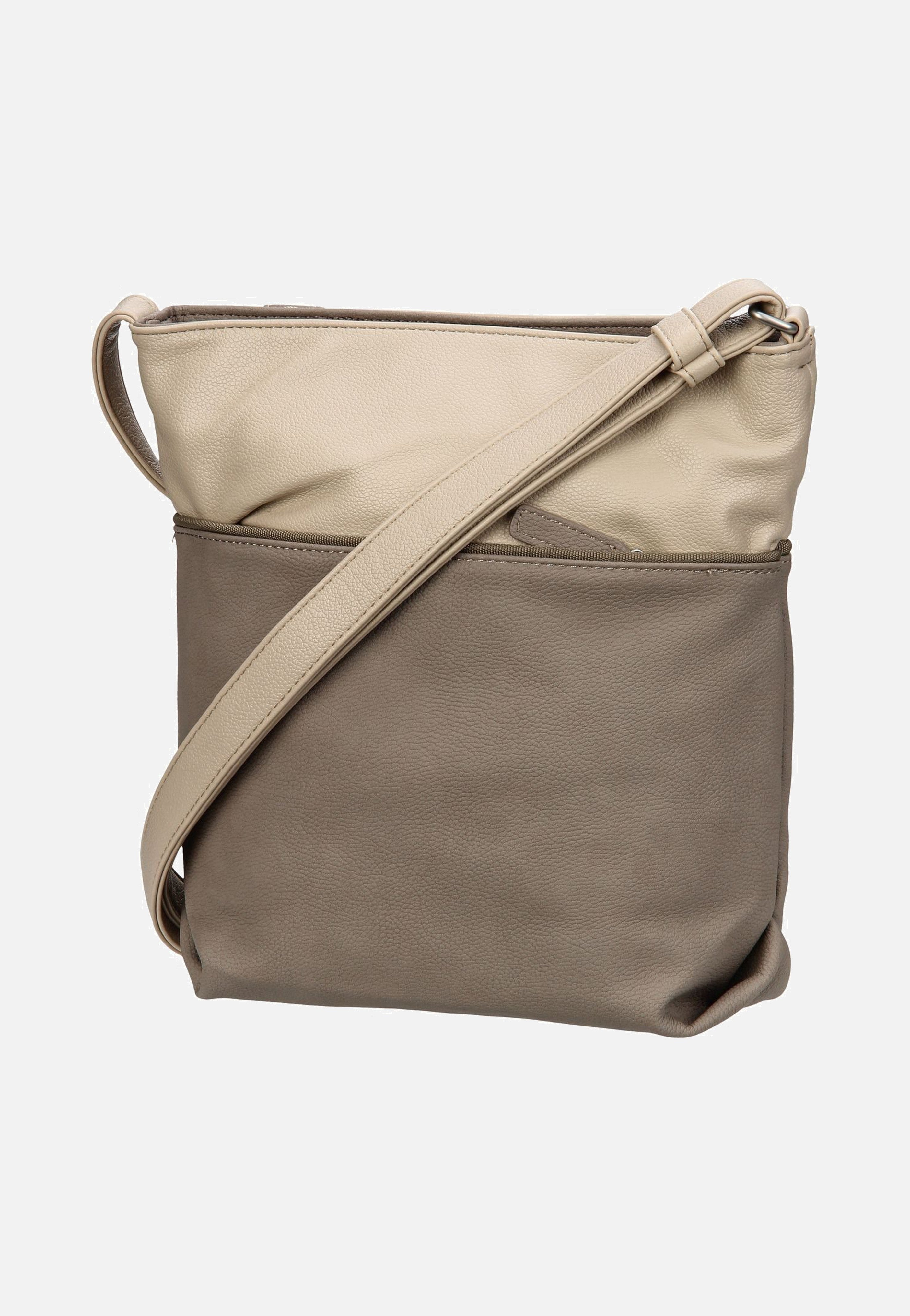 zwei Jana J10 Nubuk/Cappucino Beuteltasche