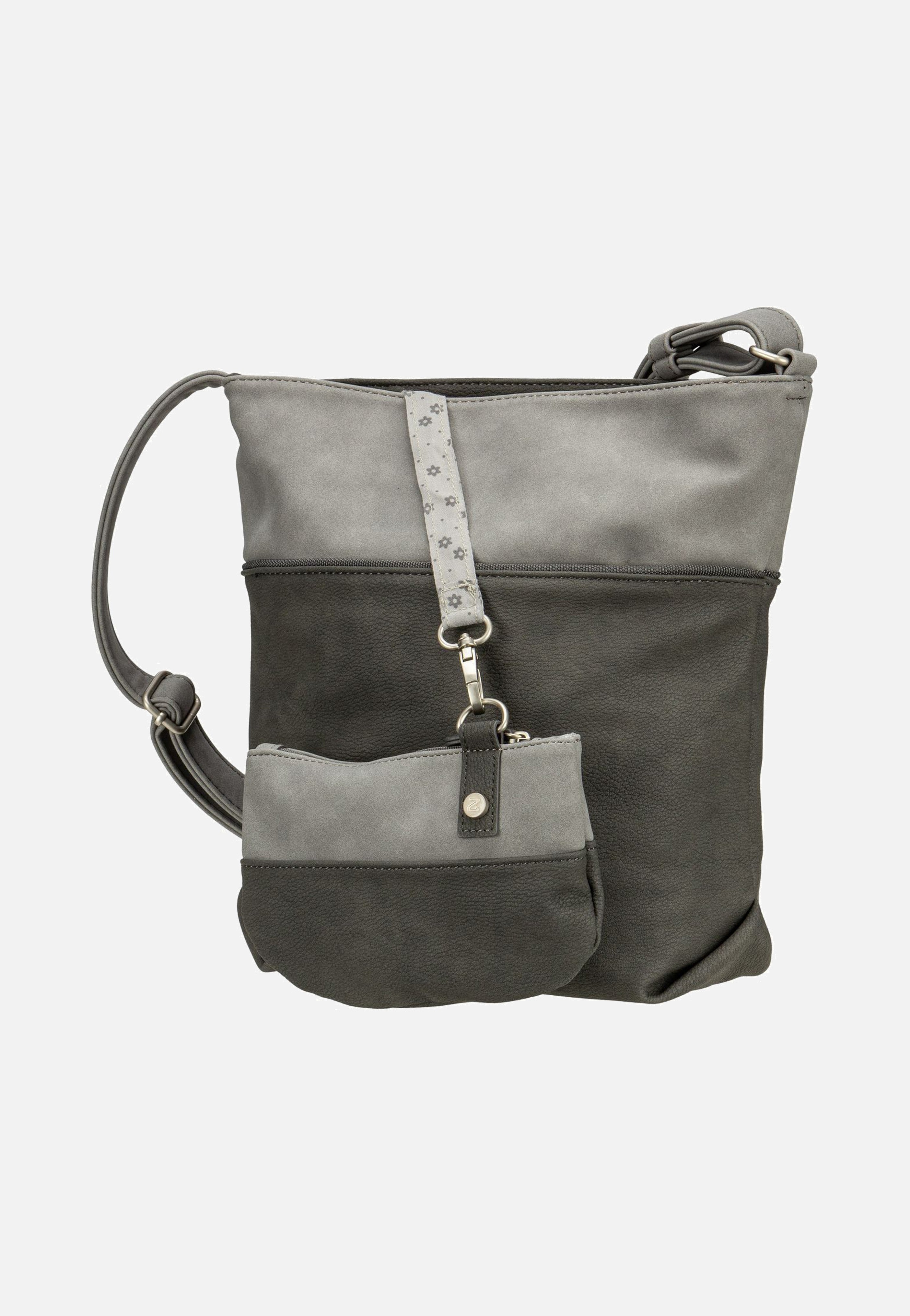 zwei Jana J10 Nubuk/Stone Beuteltasche