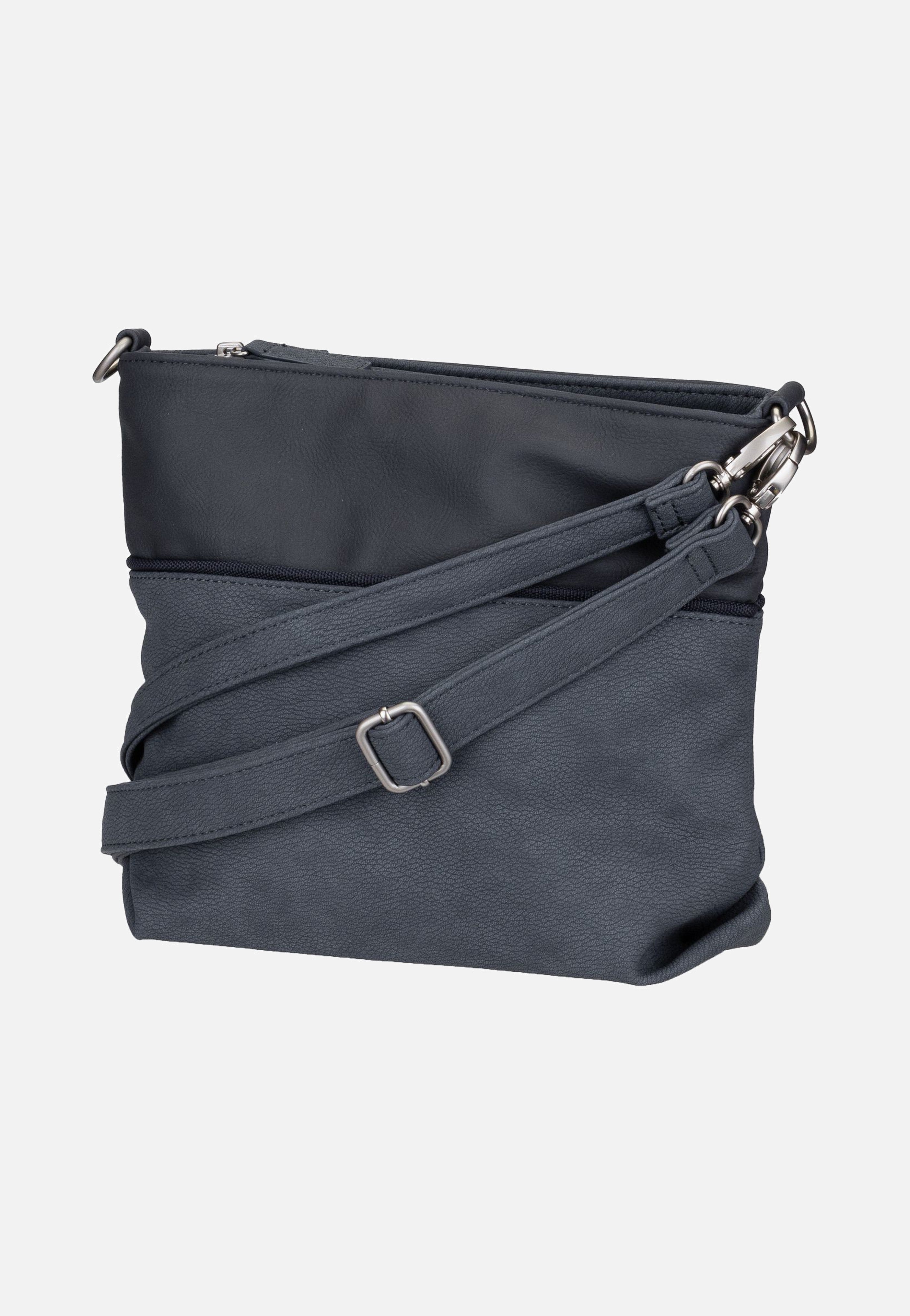 zwei Jana J8 Nubuk/Ink Beuteltasche