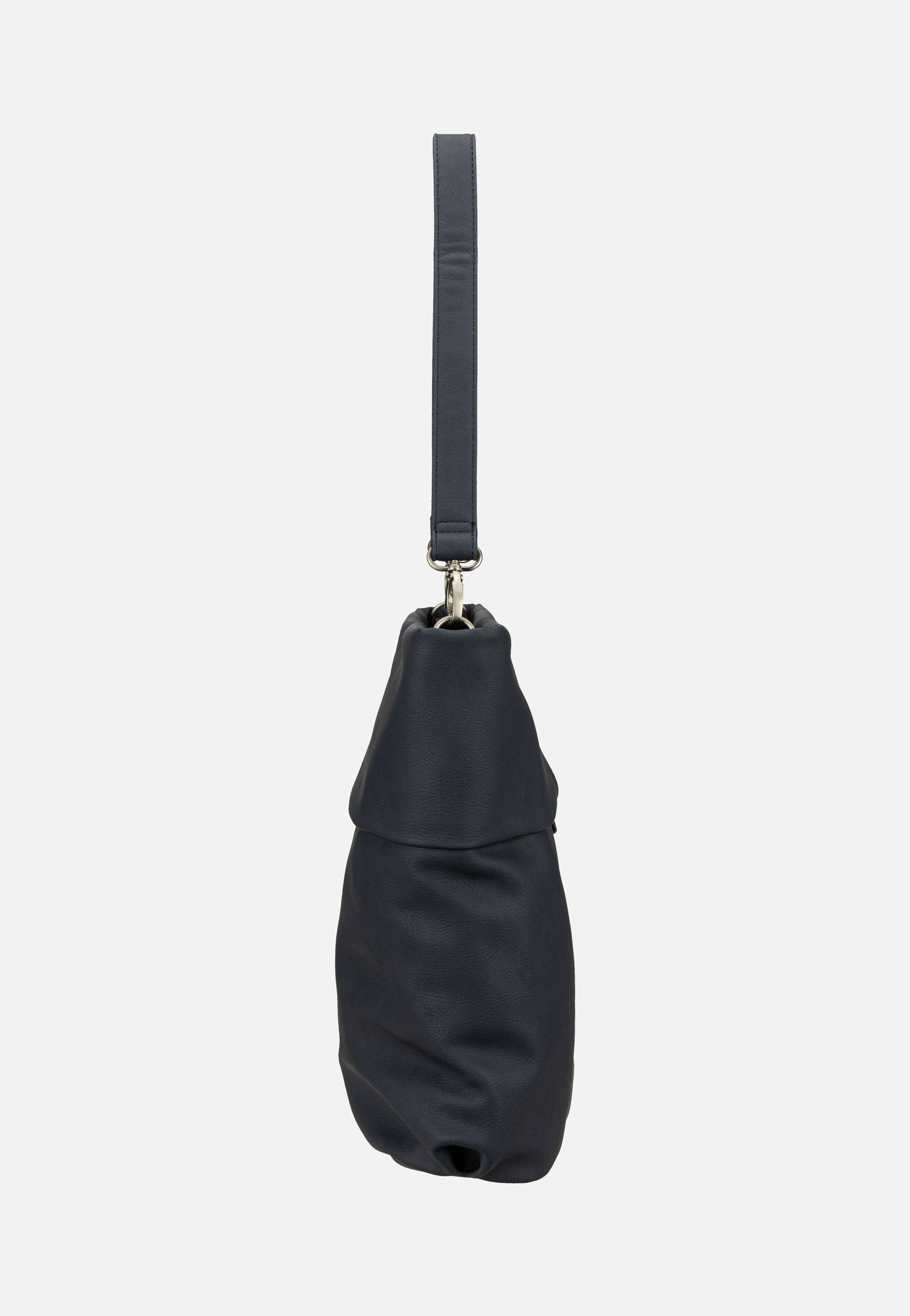 zwei Mademoiselle M12 Nubuk/Ink Hobo Bag
