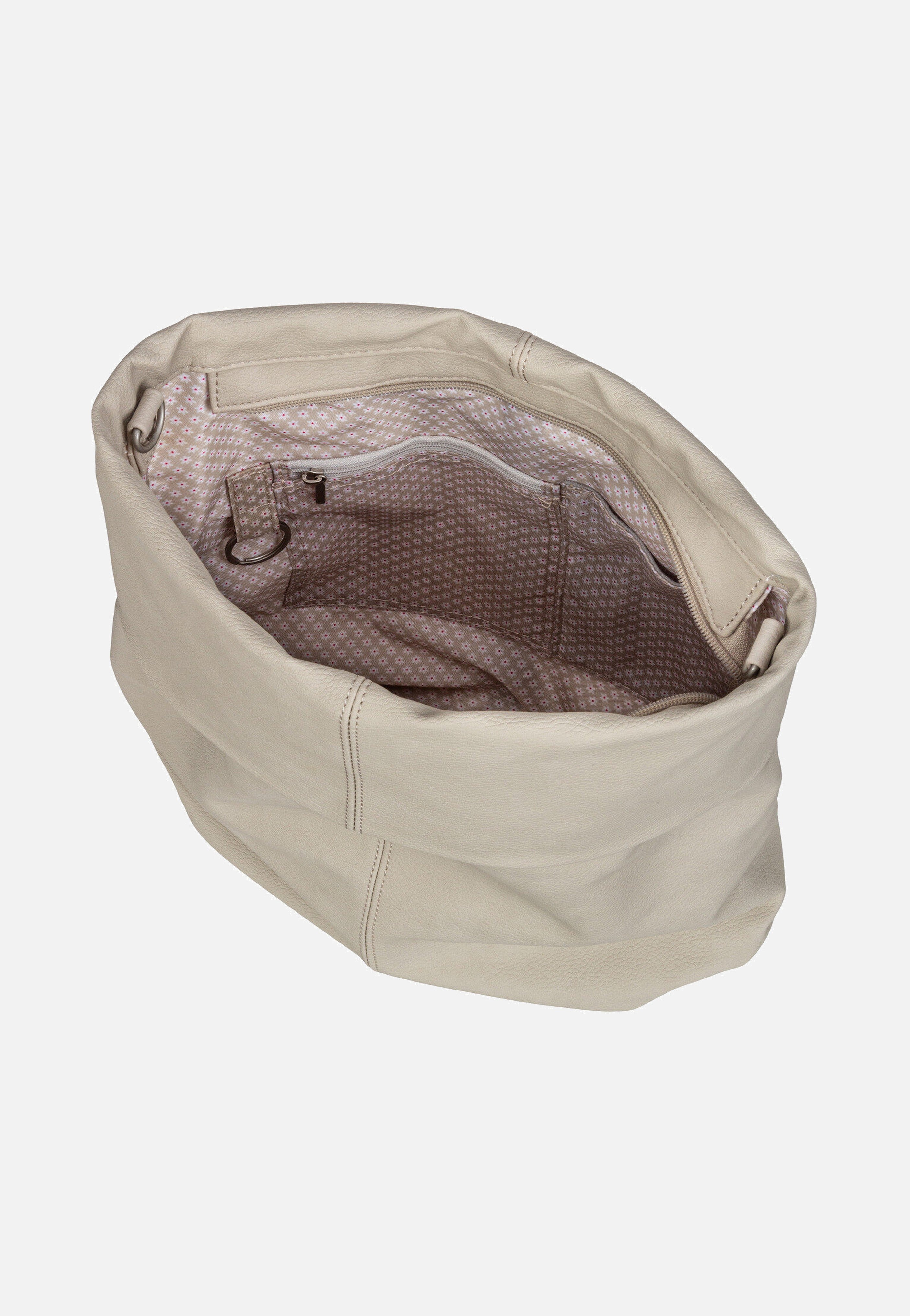 zwei Mademoiselle M12 Nubuk/Linen Hobo Bag