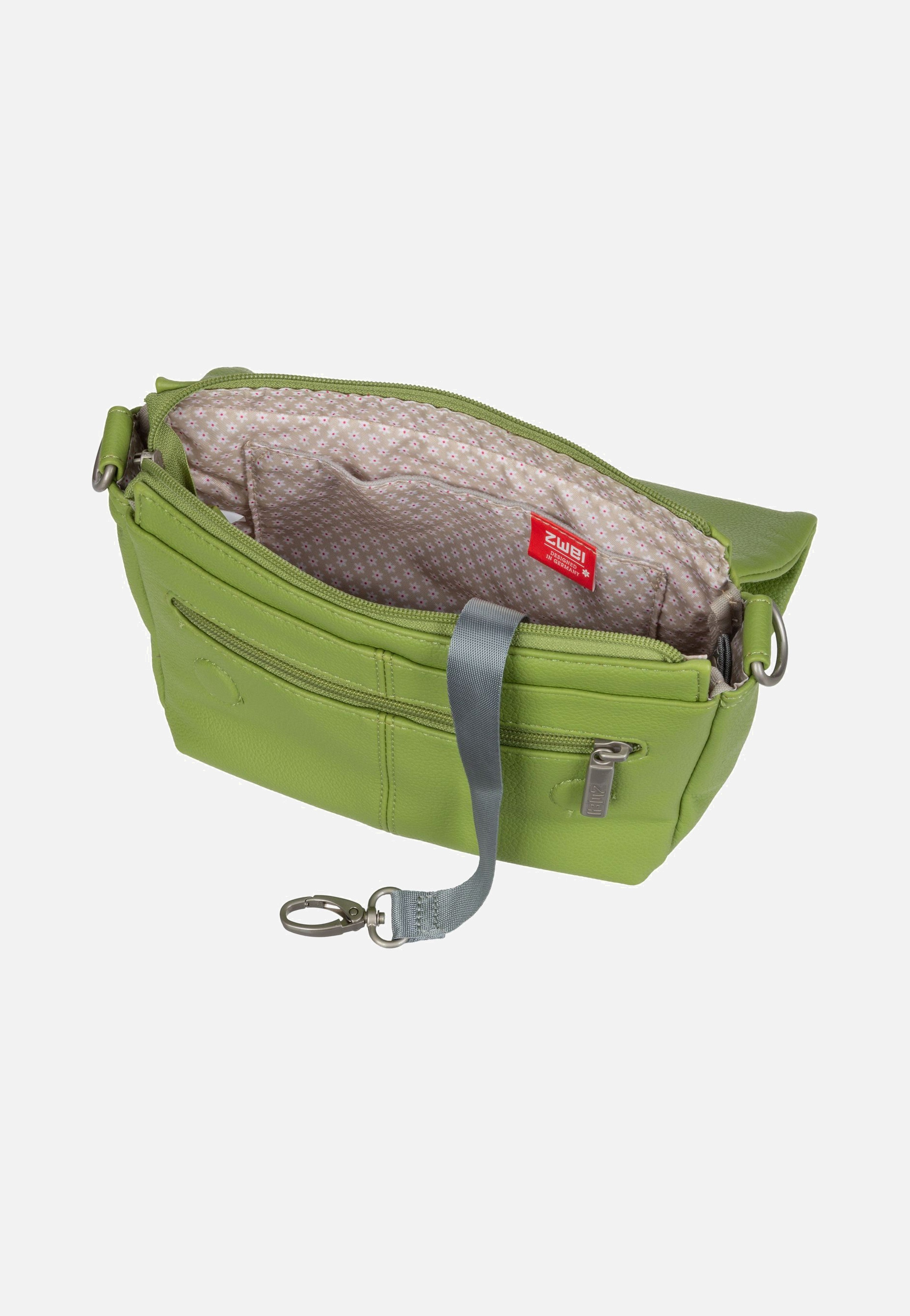 zwei Mademoiselle M40 Kiwi Umhängetasche
