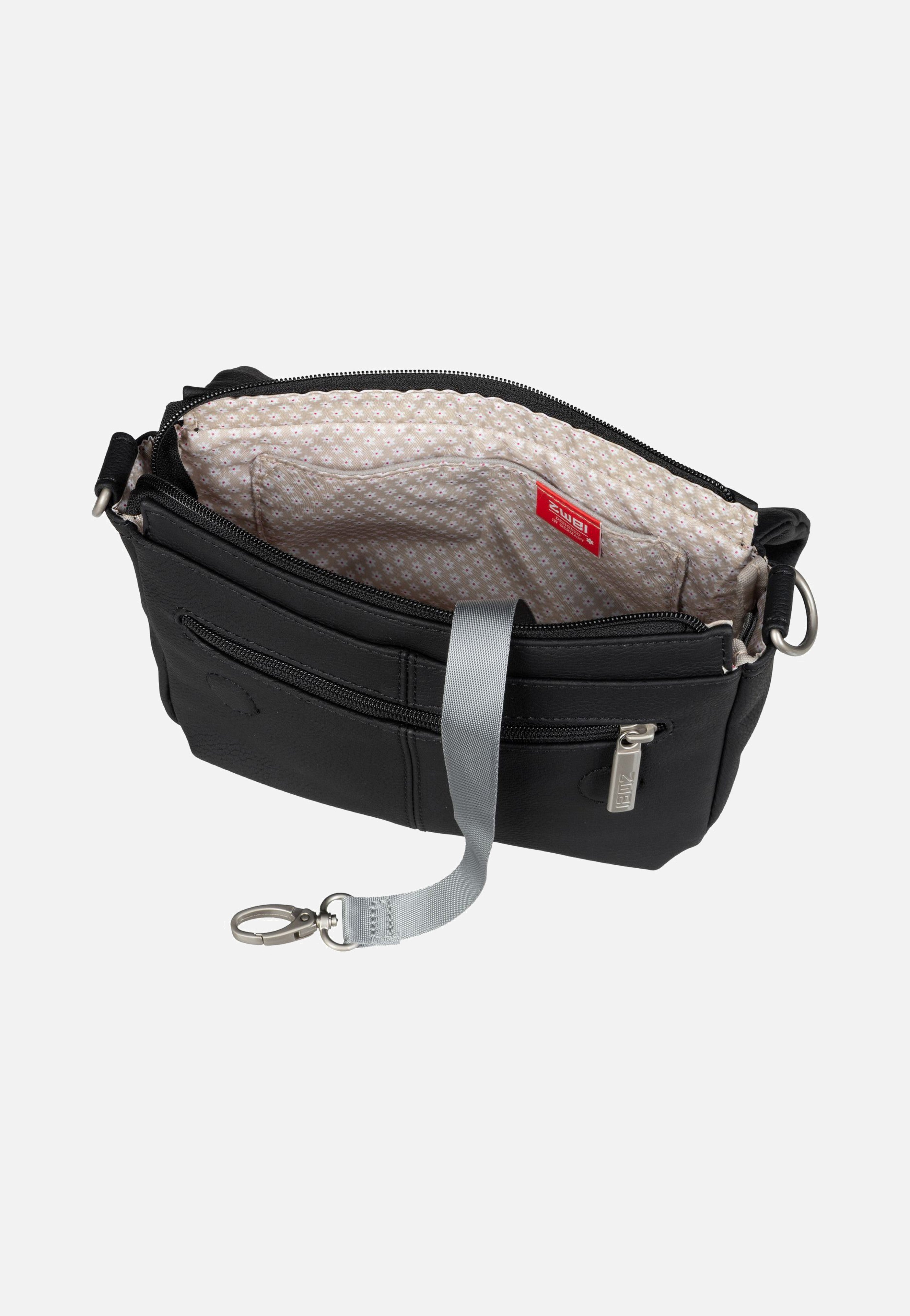 zwei Mademoiselle M40 Nubuk/Black Umhängetasche