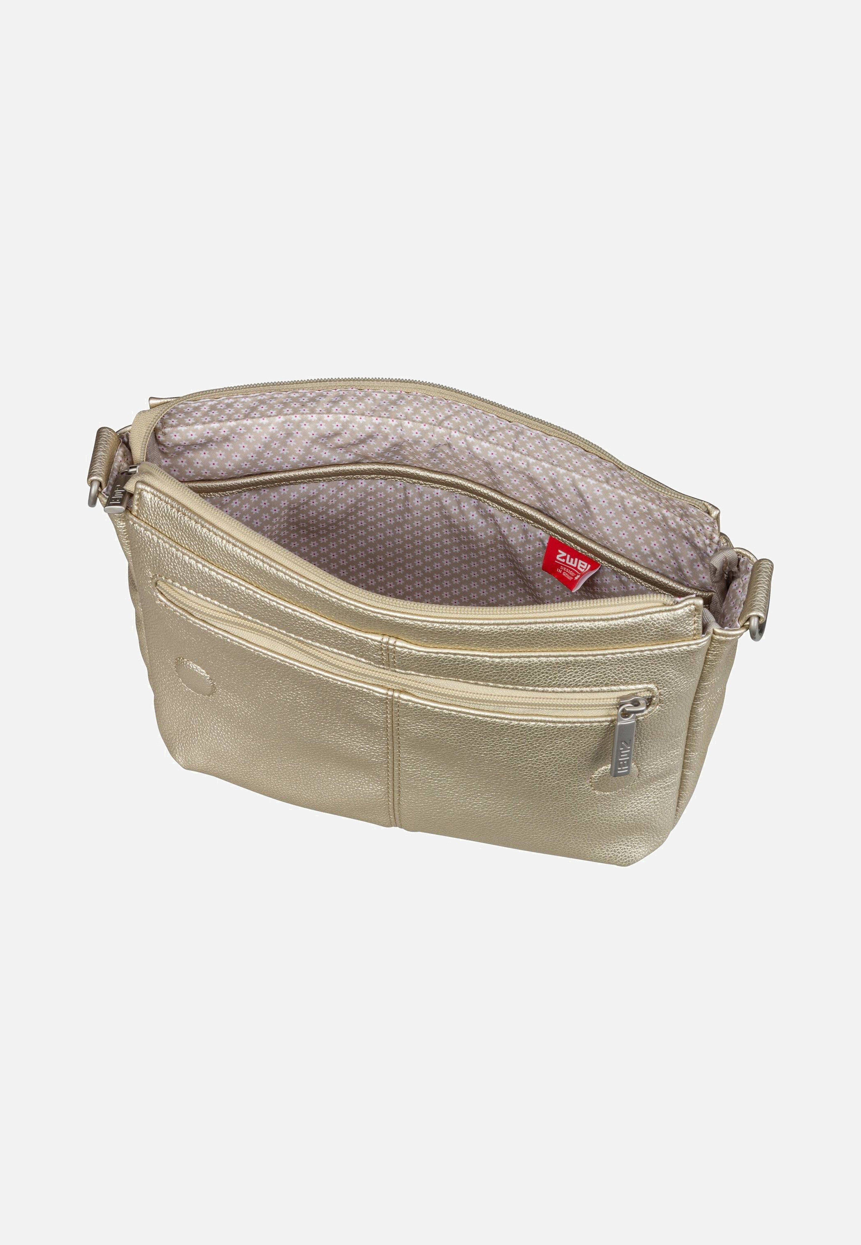 zwei Mademoiselle M60 Gold Messenger Bag