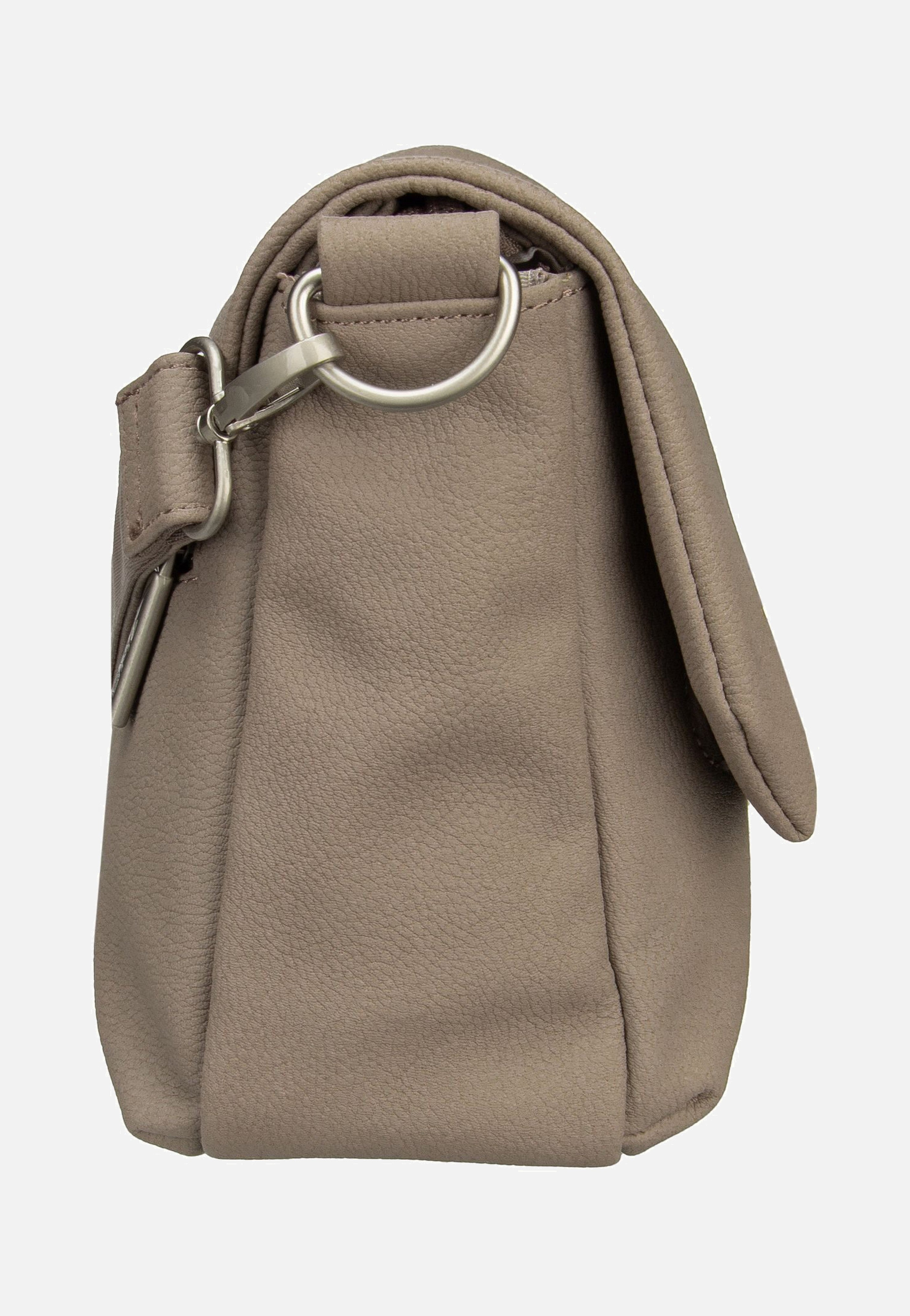 zwei Mademoiselle M60 Nubuk/Cappucino Messenger Bag