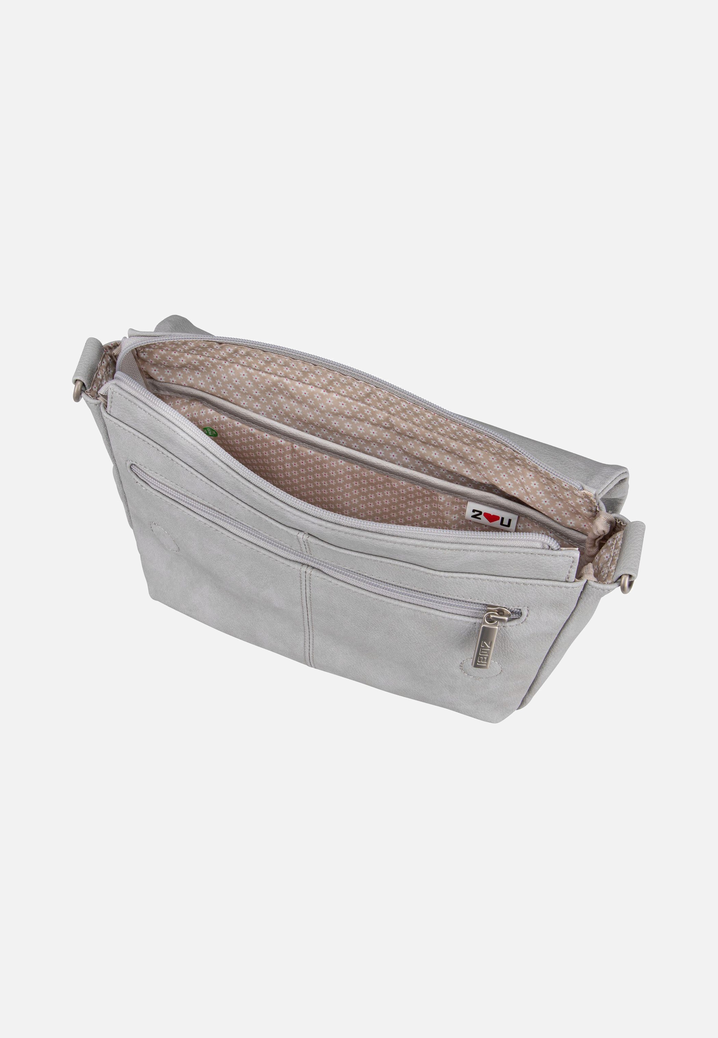 zwei Mademoiselle M60 Nubuk/Ice Messenger Bag