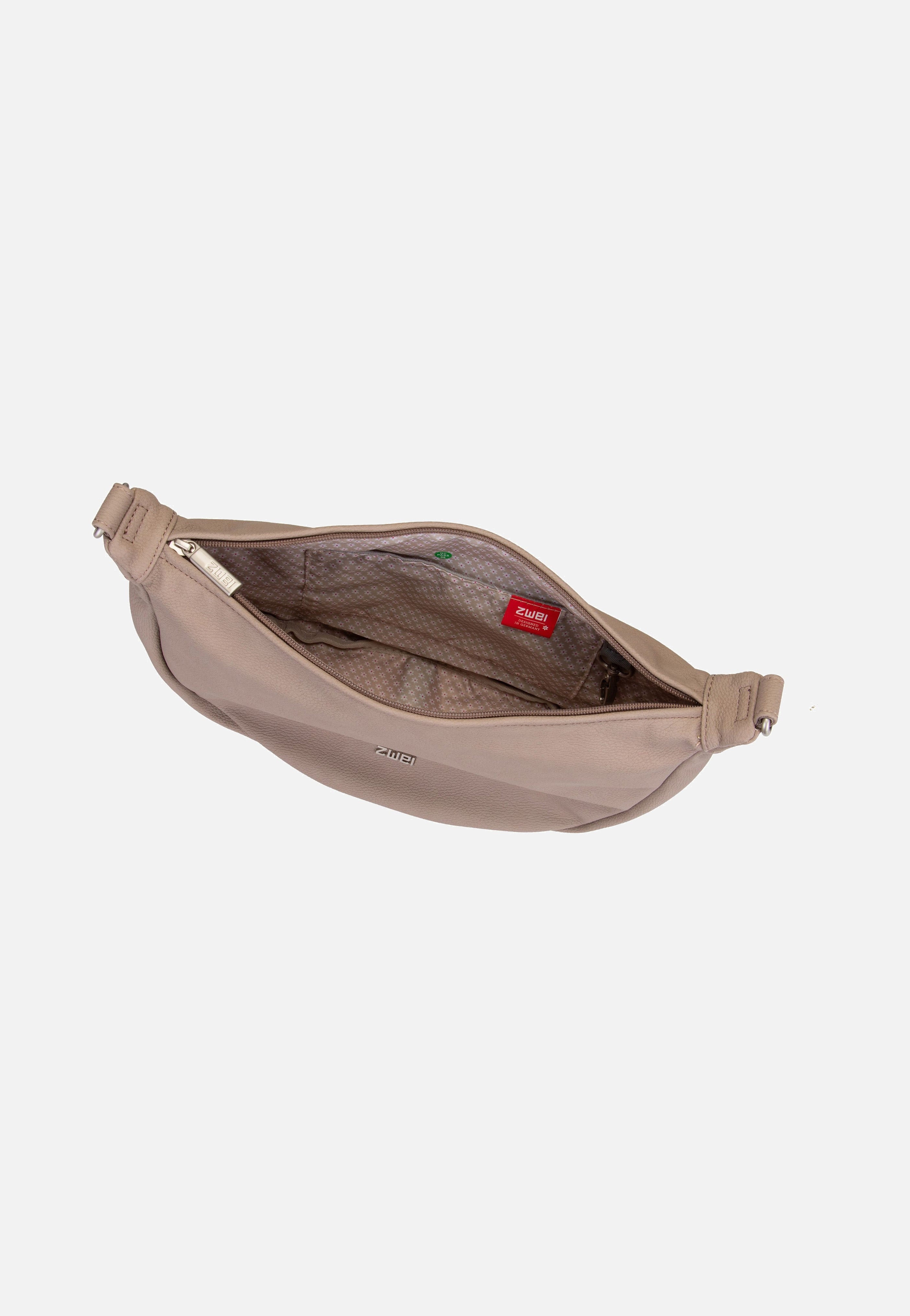 zwei Mademoiselle M70 Nubuk/Cappucino Sling Bag