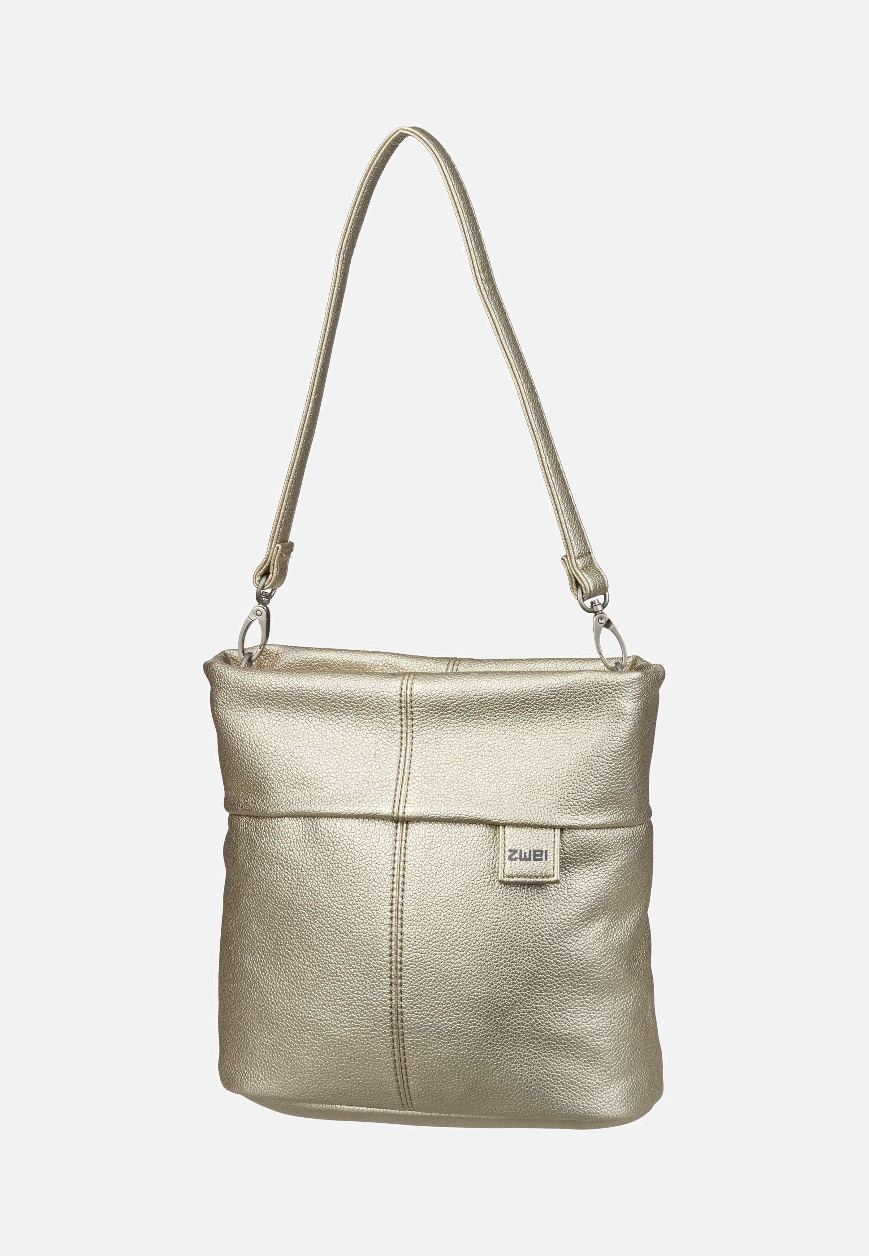 zwei Mademoiselle M8 Gold Beuteltasche